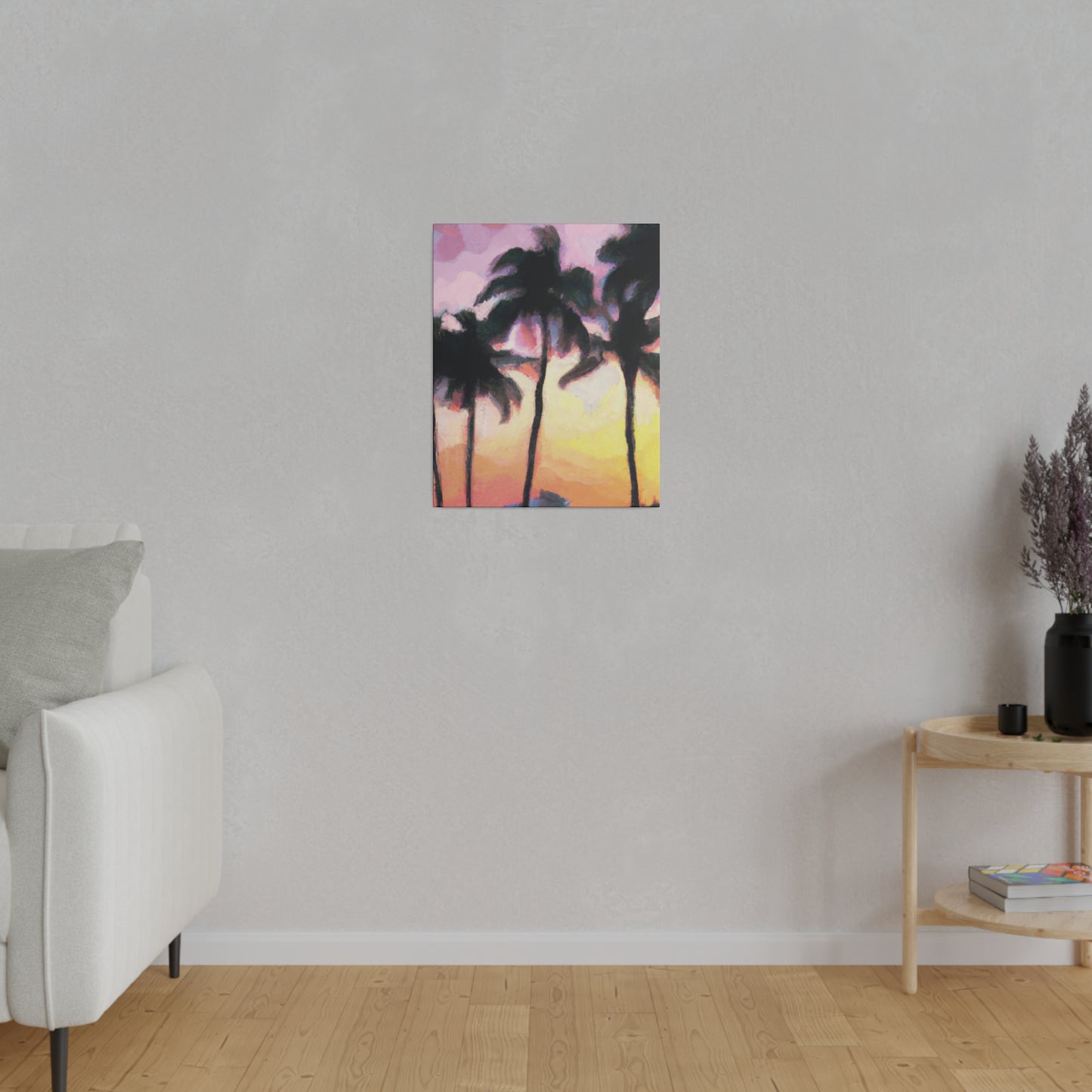 7184X - Miami Beach Sunset Painting Print | Miami | Beach | Sunset | Poster | Home Decor | Wall Art | Canvas