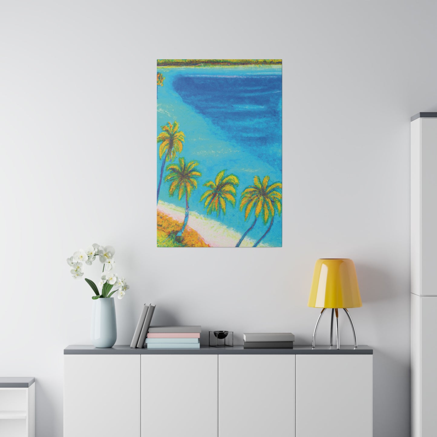 1588G - Bahamas Ocean Painting Print | Bahamas | Ocean | Beach | Poster | Home Decor | Wall Art | Canvas