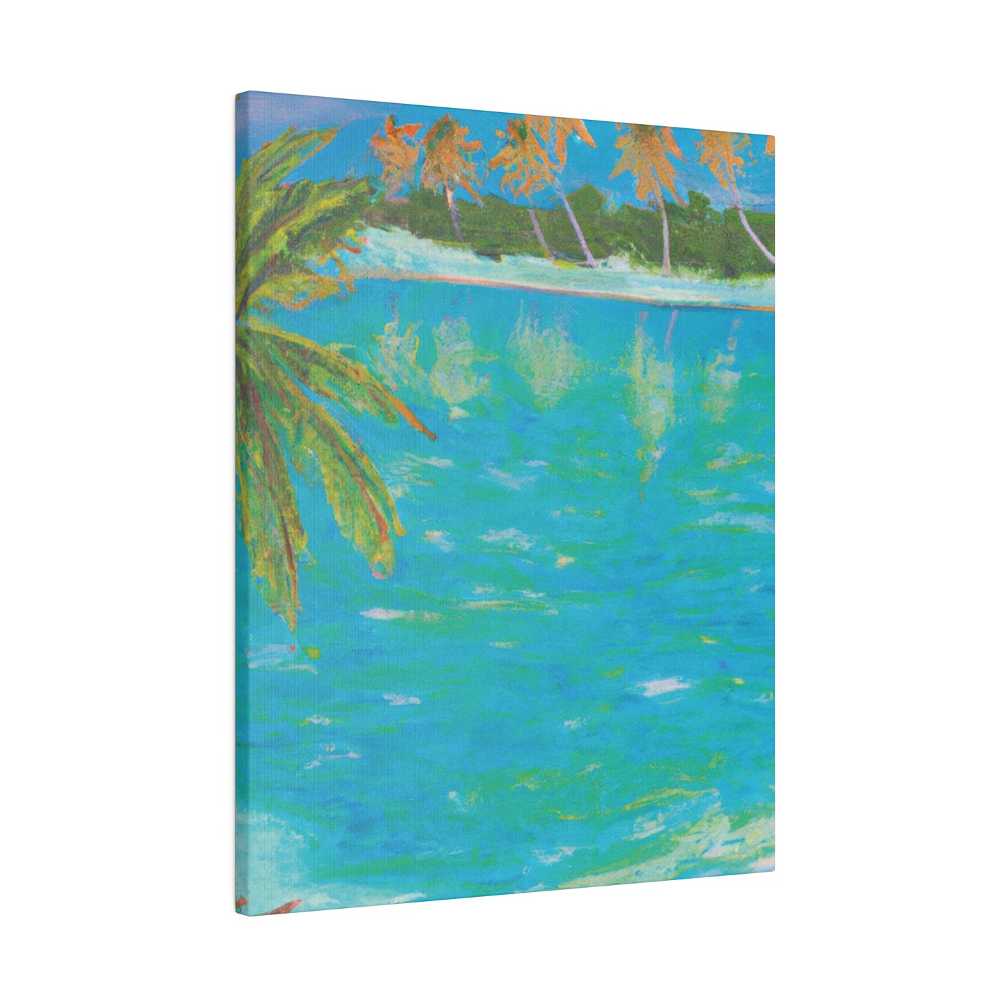 1767P - Bahamas Ocean Painting Print | Bahamas | Ocean | Beach | Poster | Home Decor | Wall Art | Canvas