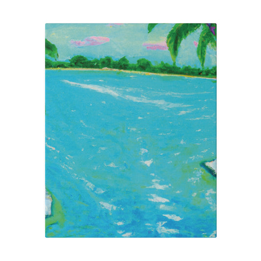 6527F - Bahamas Ocean Painting Print | Bahamas | Ocean | Beach | Poster | Home Decor | Wall Art | Canvas