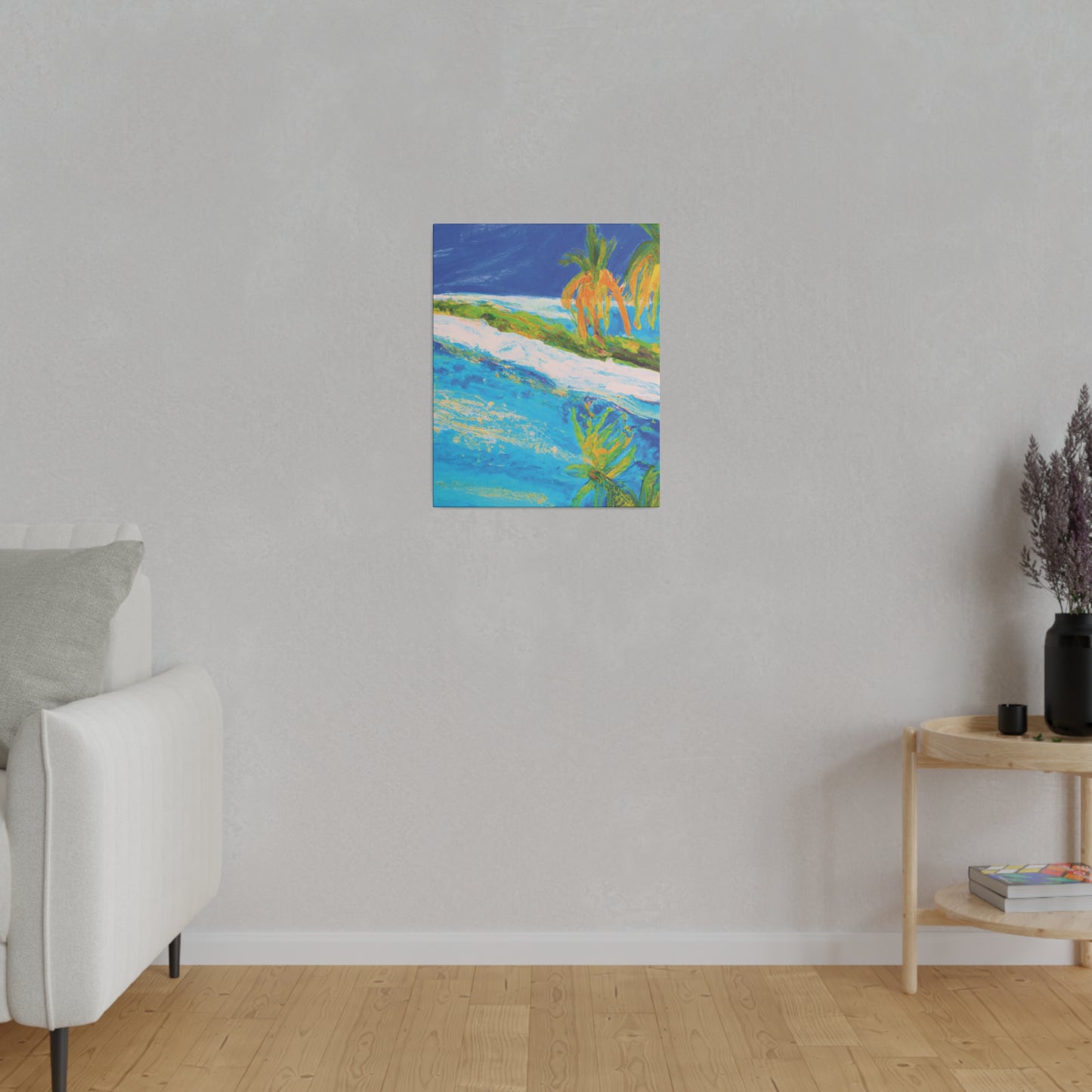 7697G - Bahamas Ocean Painting Print | Bahamas | Ocean | Beach | Poster | Home Decor | Wall Art | Canvas