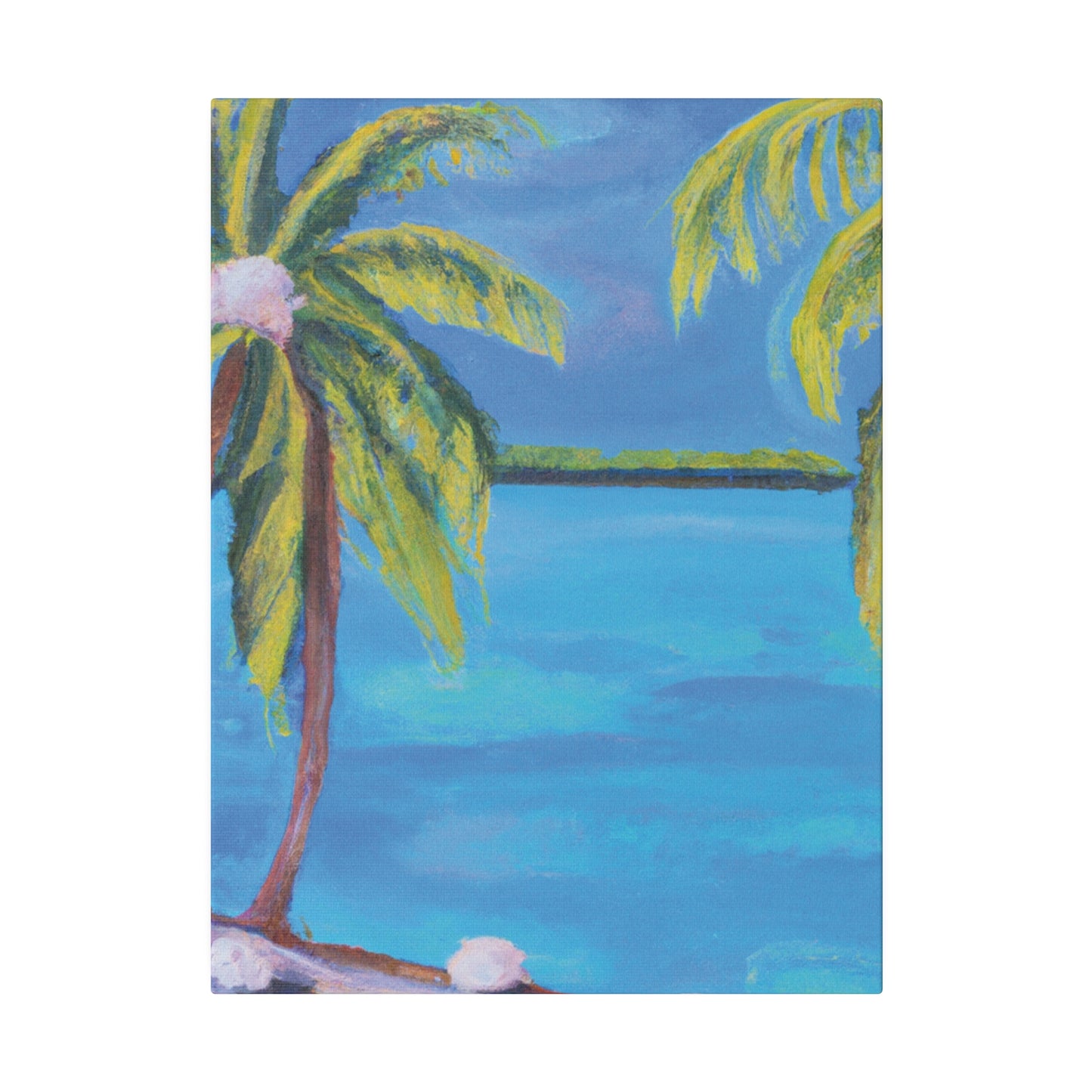 8164W - Bahamas Ocean Painting Print | Bahamas | Ocean | Beach | Poster | Home Decor | Wall Art | Canvas