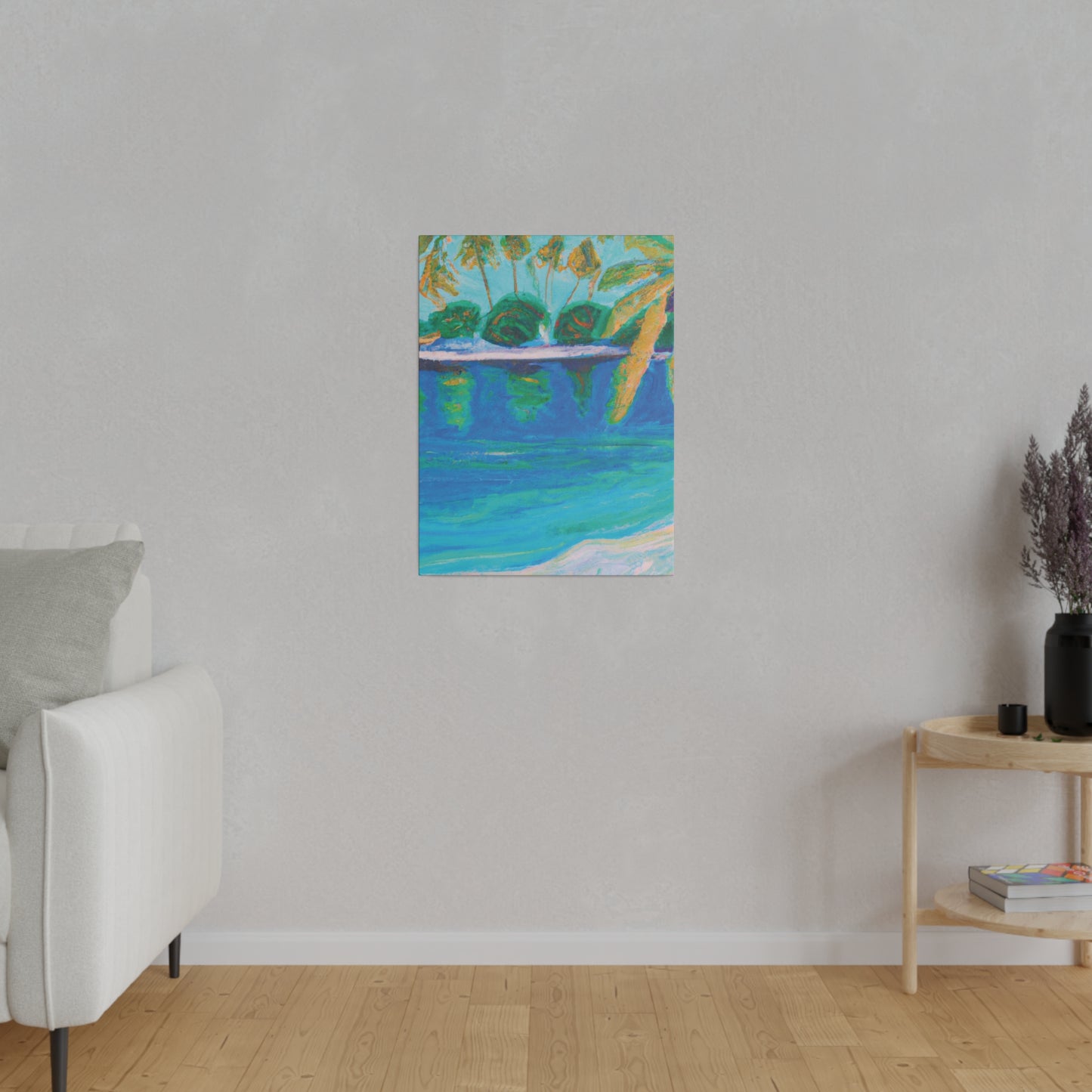 8975V - Bahamas Ocean Painting Print | Bahamas | Ocean | Beach | Poster | Home Decor | Wall Art | Canvas