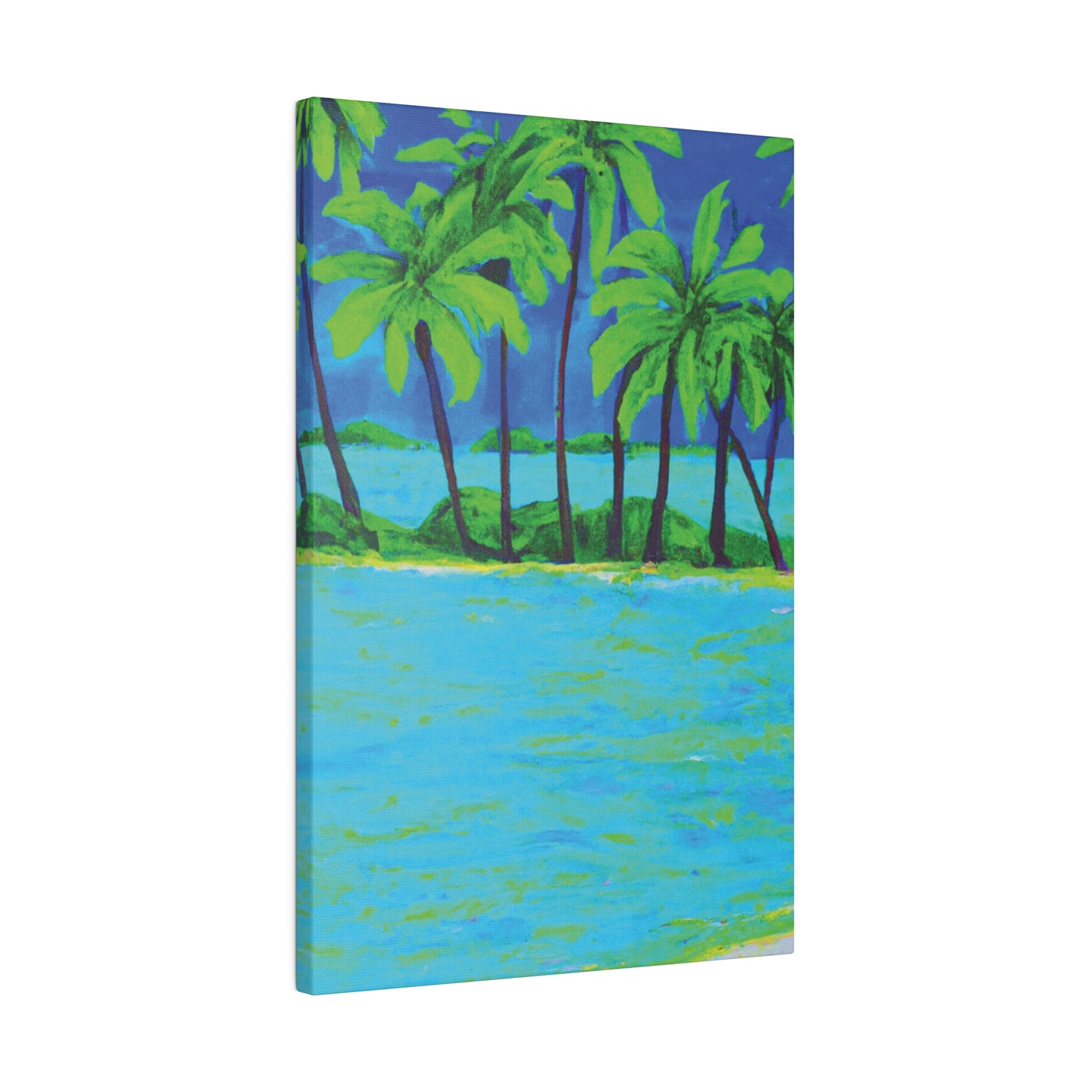 3148Z - Bahamas Ocean Painting Print | Bahamas | Ocean | Beach | Poster | Home Decor | Wall Art | Canvas