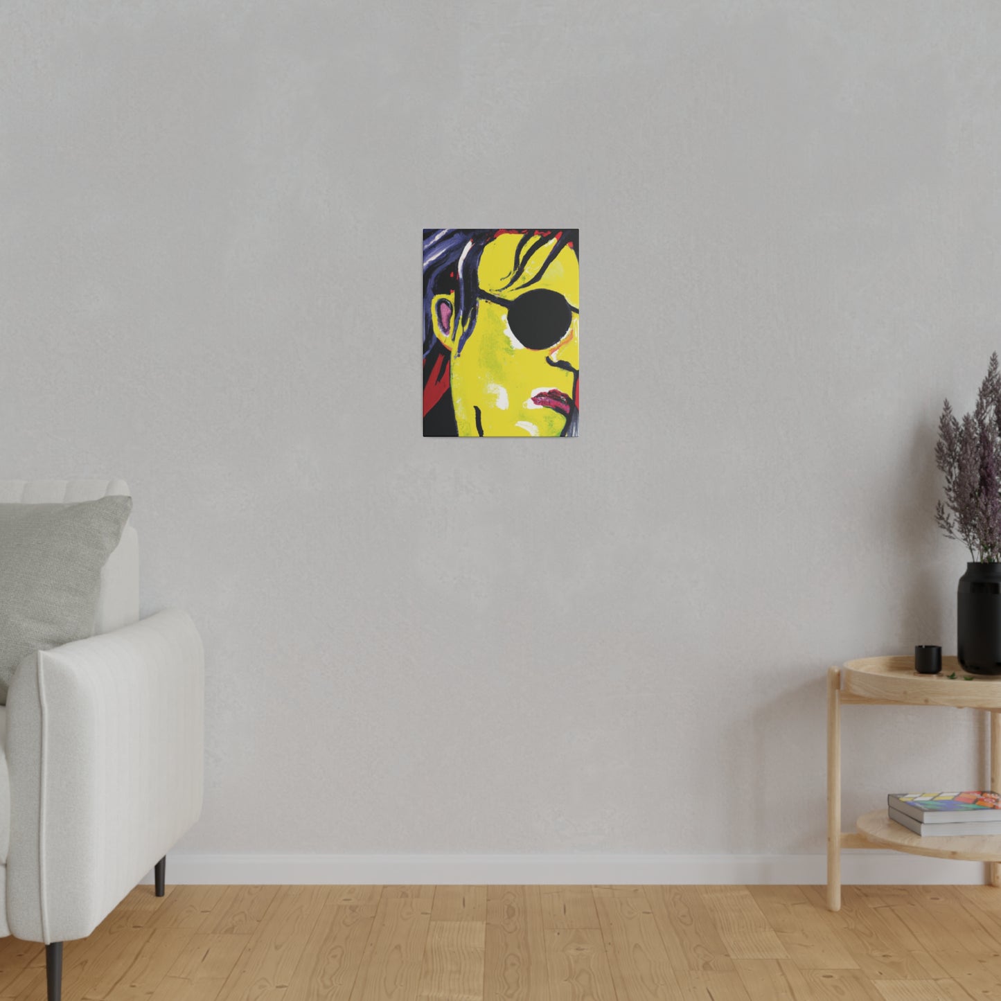 6607V - Rockstar Painting Print | Face | Abstract | Poster | Home Decor | Wall Art | Music Art | Canvas