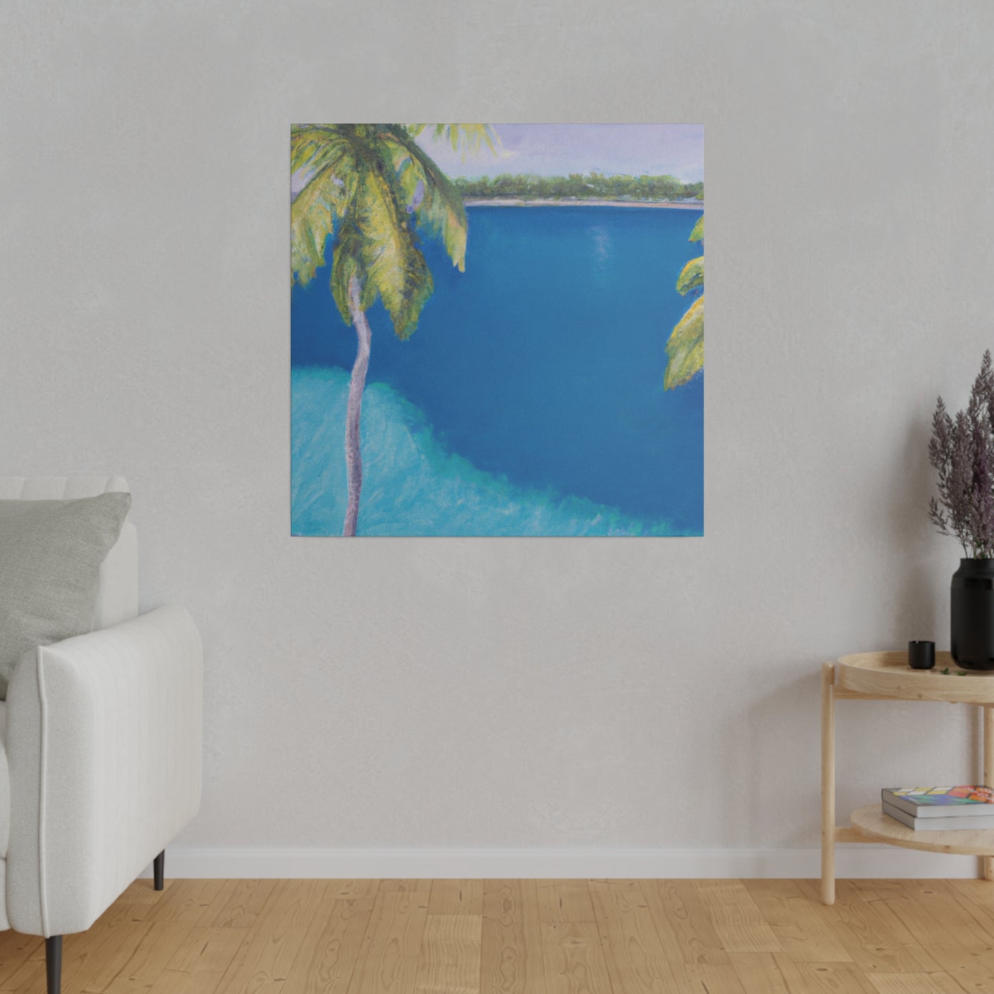 8739X - Bahamas Ocean Painting Print | Bahamas | Ocean | Beach | Poster | Home Decor | Wall Art | Canvas