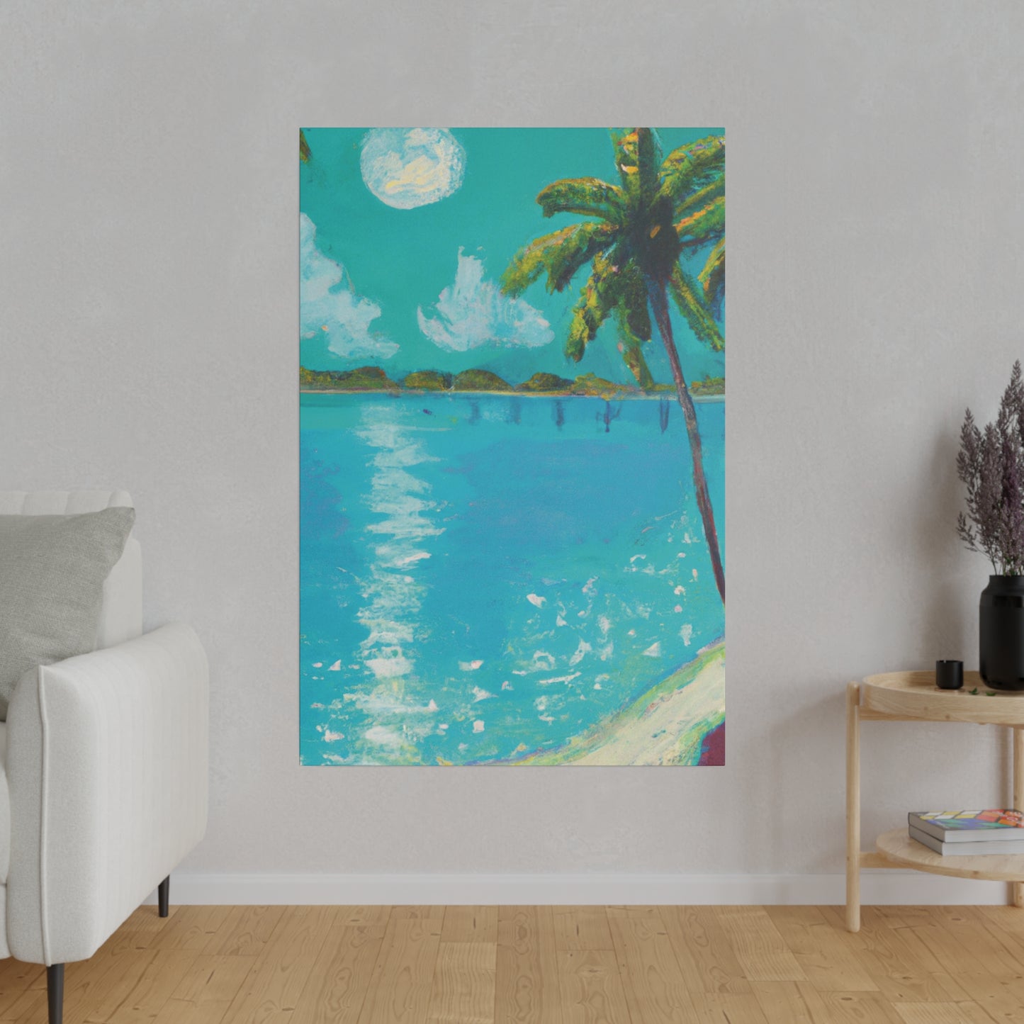 2483G - Bahamas Ocean Painting Print | Bahamas | Ocean | Beach | Poster | Home Decor | Wall Art | Canvas