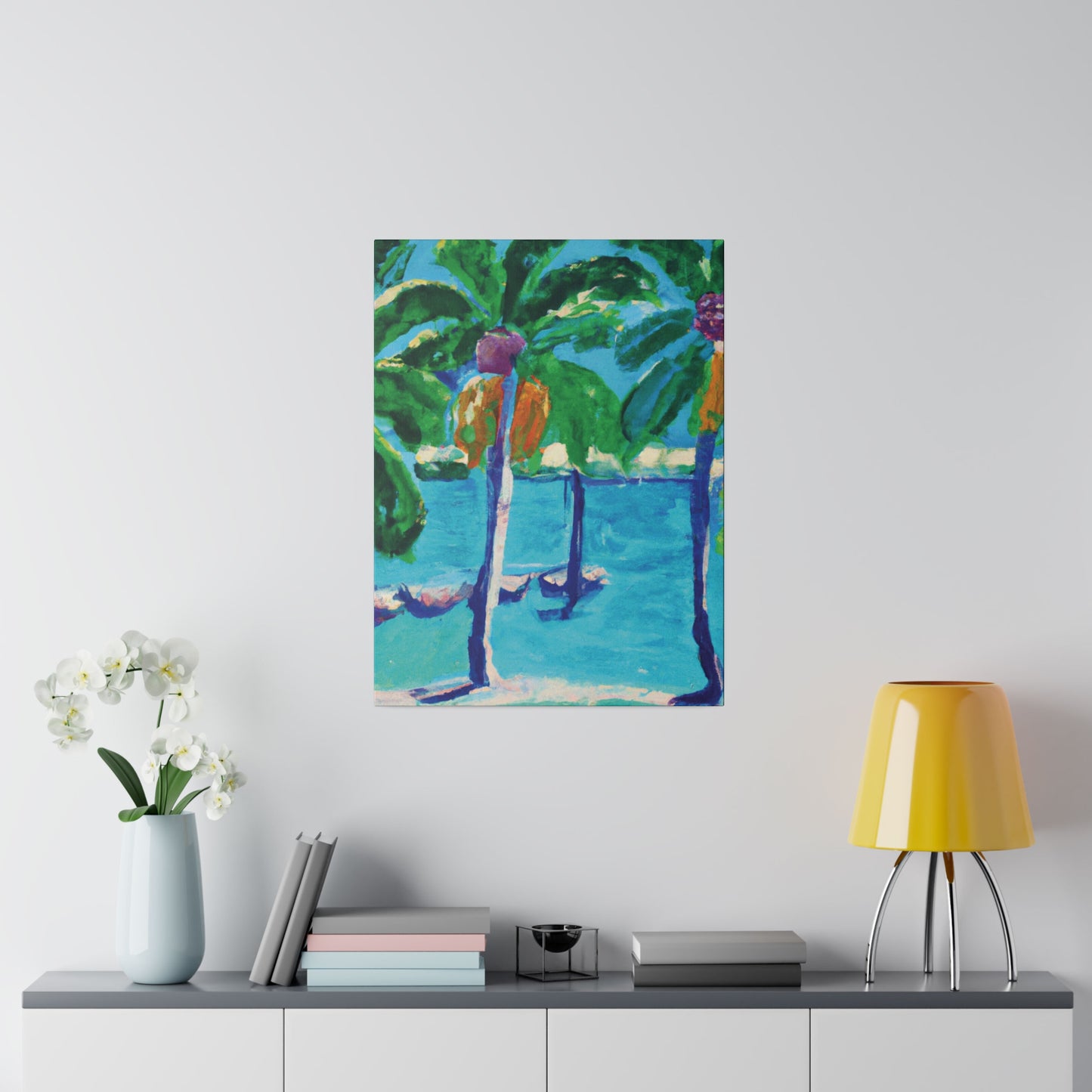 2944U - Bahamas Ocean Painting Print | Bahamas | Ocean | Beach | Poster | Home Decor | Wall Art | Canvas