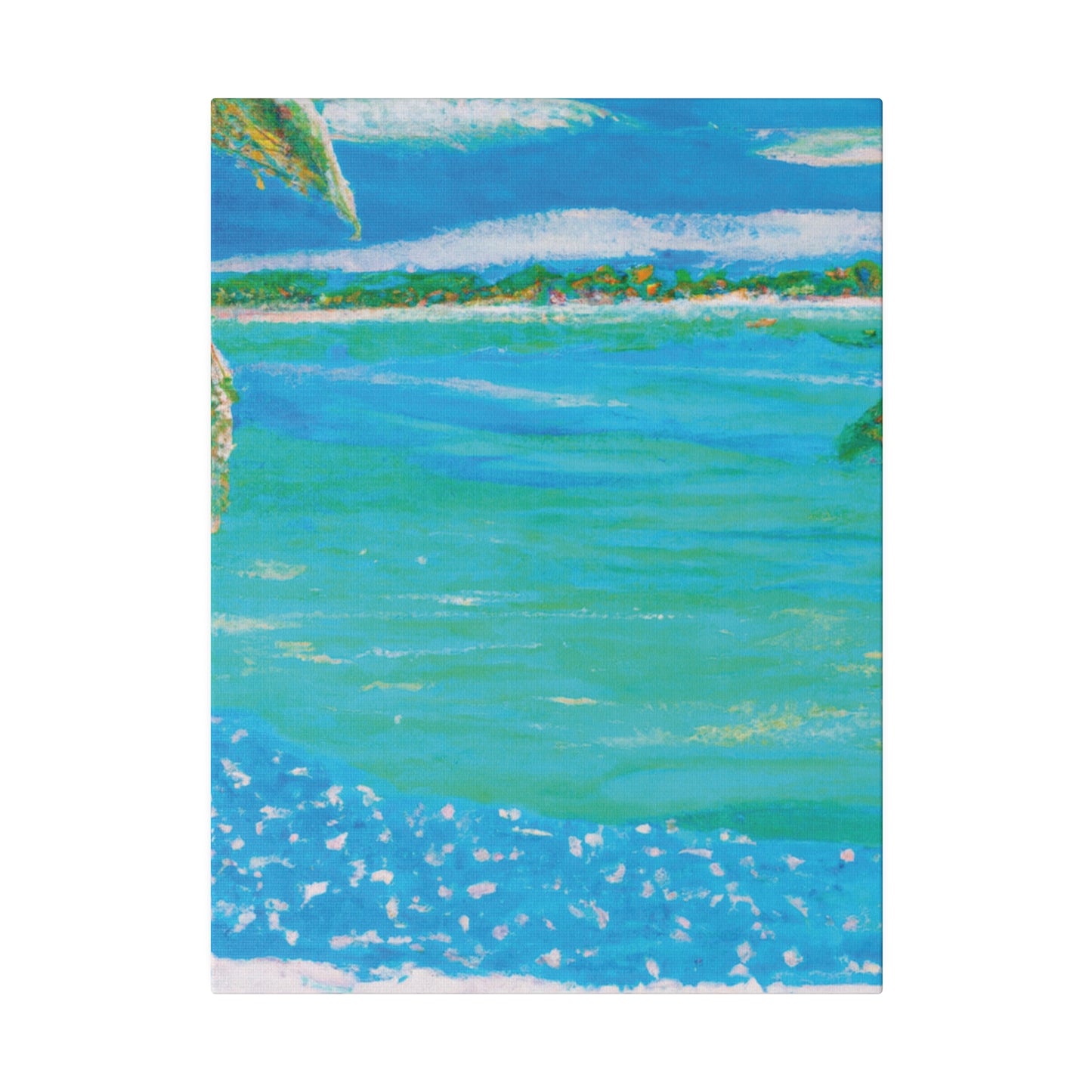 4740W - Bahamas Ocean Painting Print | Bahamas | Ocean | Beach | Poster | Home Decor | Wall Art | Canvas