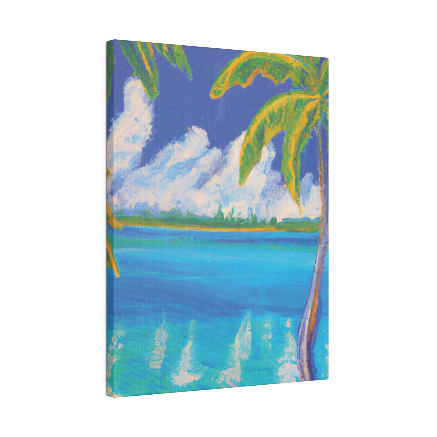 3054I - Bahamas Ocean Painting Print | Bahamas | Ocean | Beach | Poster | Home Decor | Wall Art | Canvas