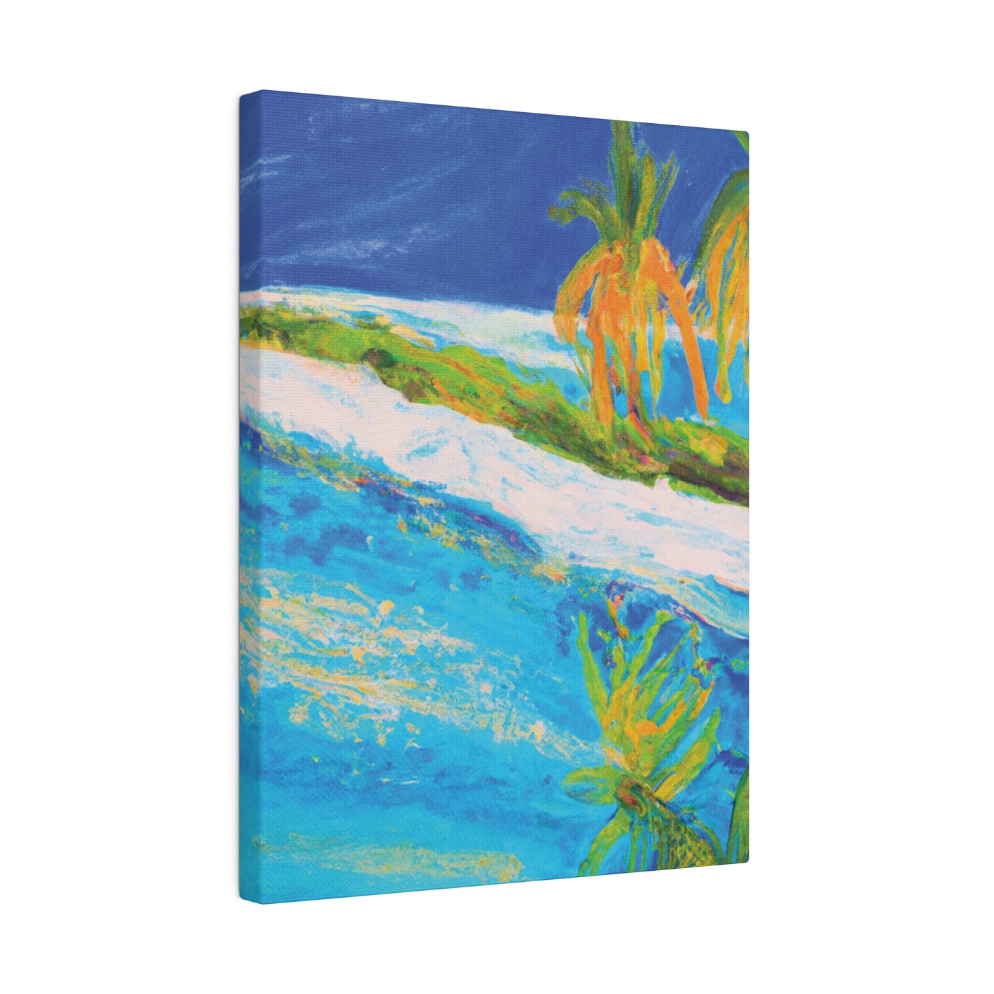 7697G - Bahamas Ocean Painting Print | Bahamas | Ocean | Beach | Poster | Home Decor | Wall Art | Canvas