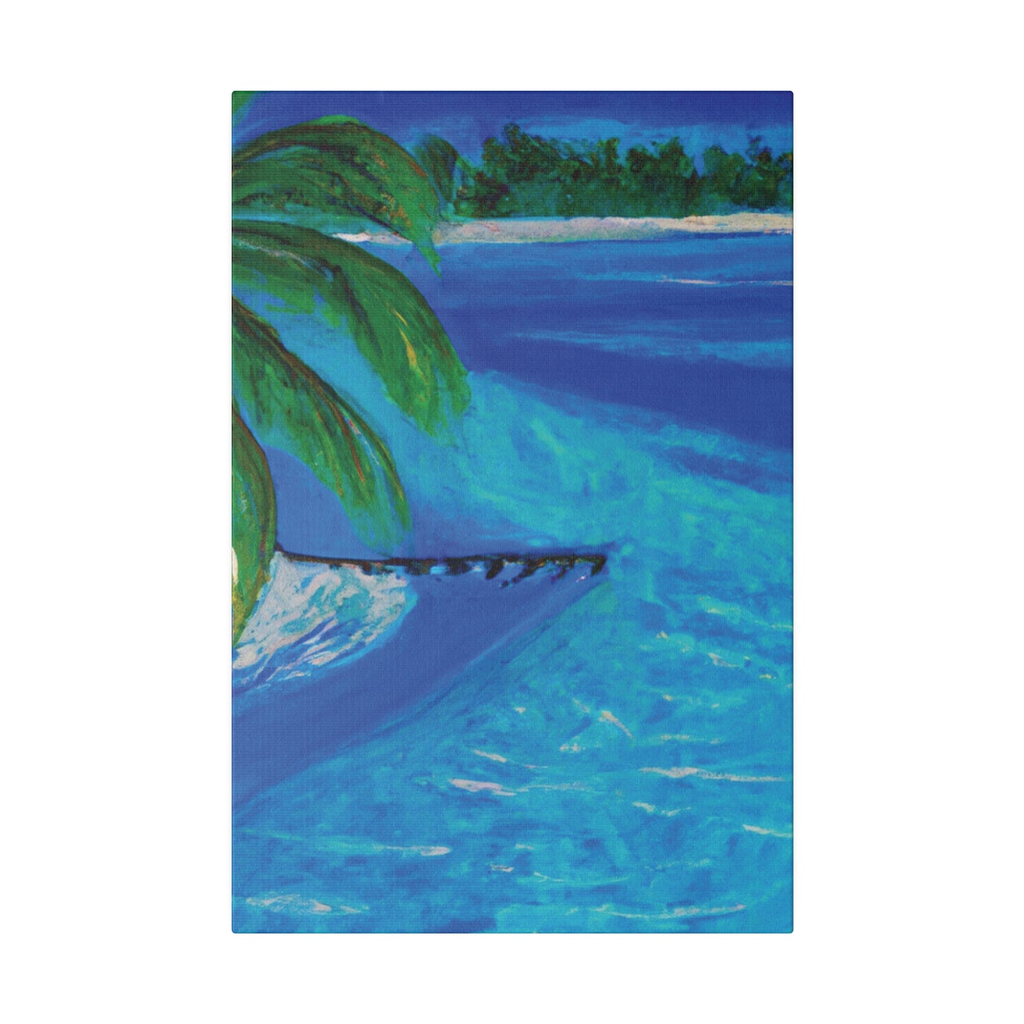 3145T - Bahamas Ocean Painting Print | Bahamas | Ocean | Beach | Poster | Home Decor | Wall Art | Canvas