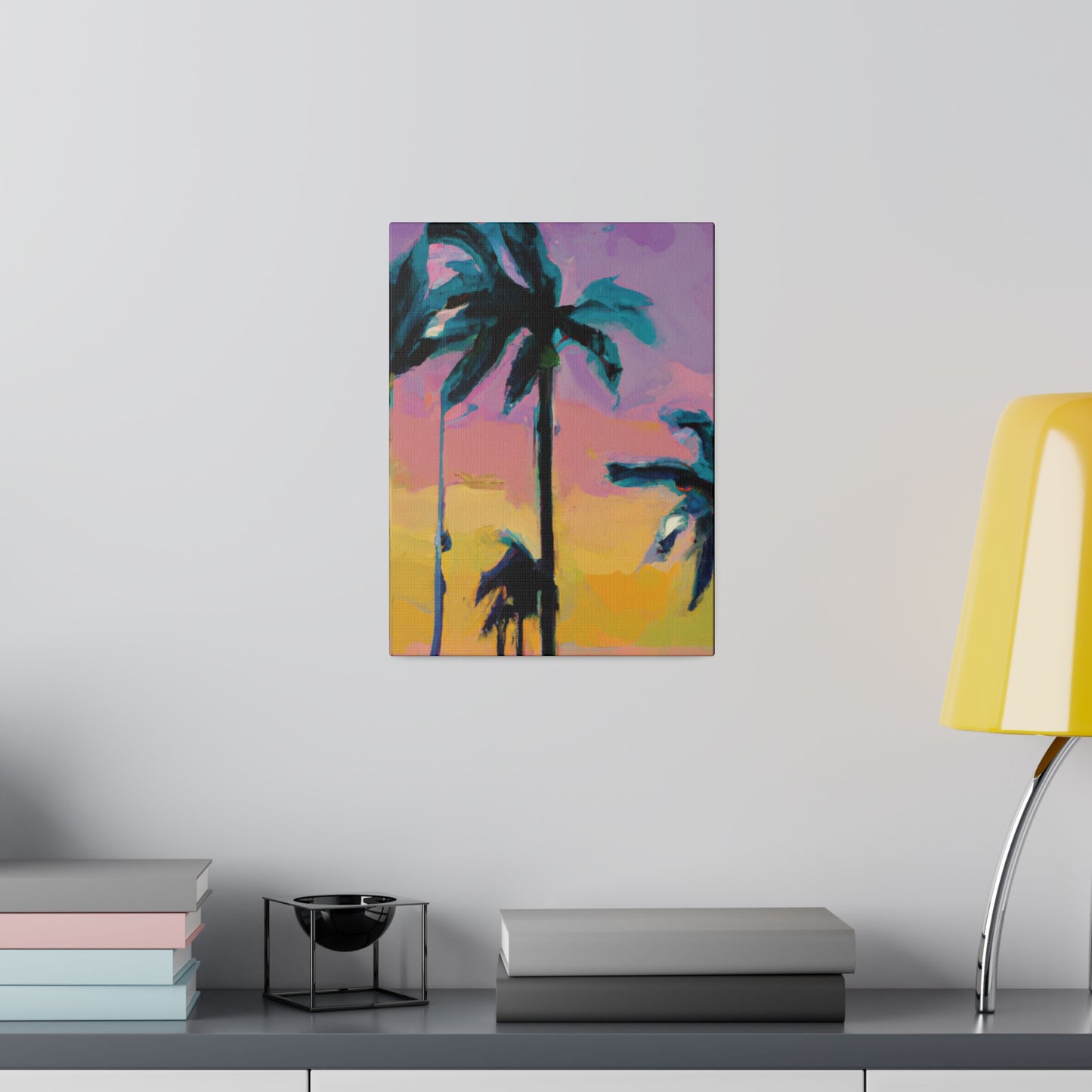 510K - Miami Beach Sunset Painting Print | Miami | Beach | Sunset | Poster | Home Decor | Wall Art | Canvas