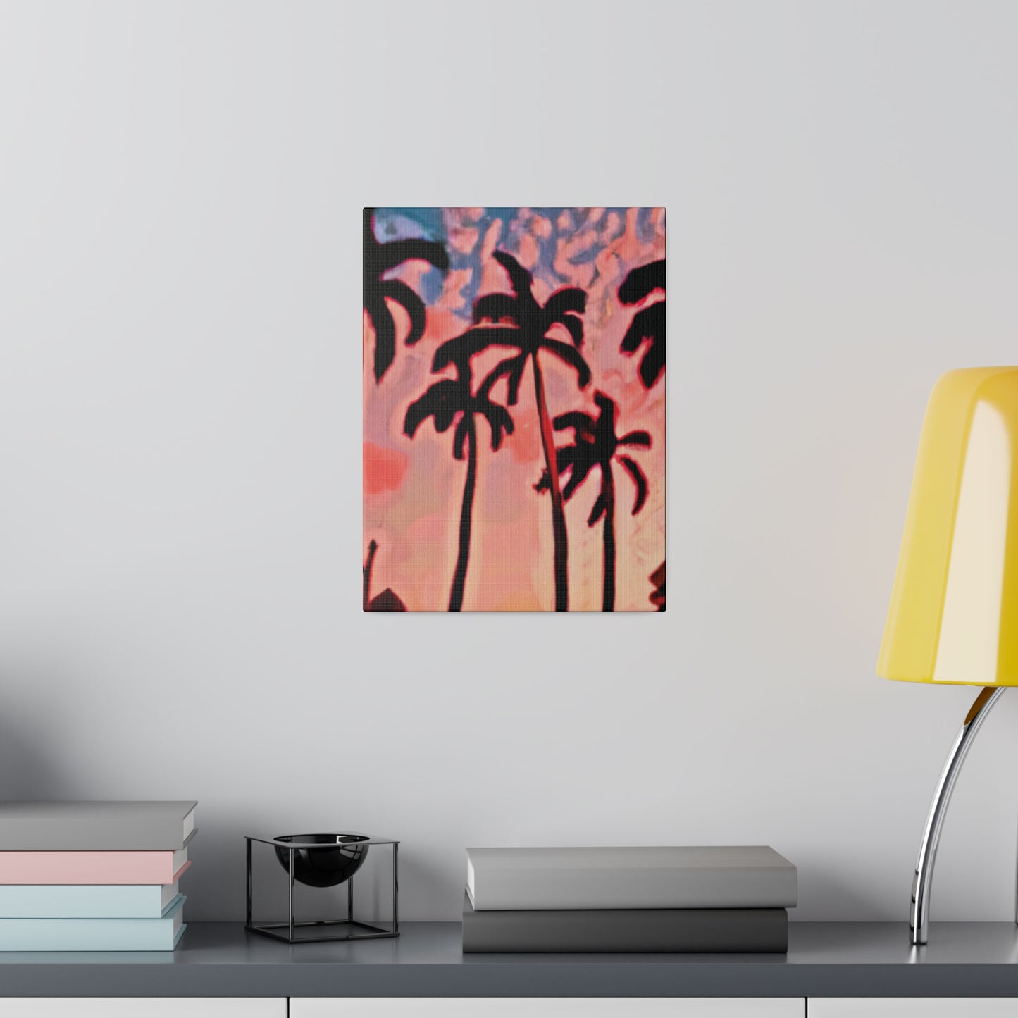 3784J - Miami Beach Sunset Painting Print | Miami | Beach | Sunset | Poster | Home Decor | Wall Art | Canvas