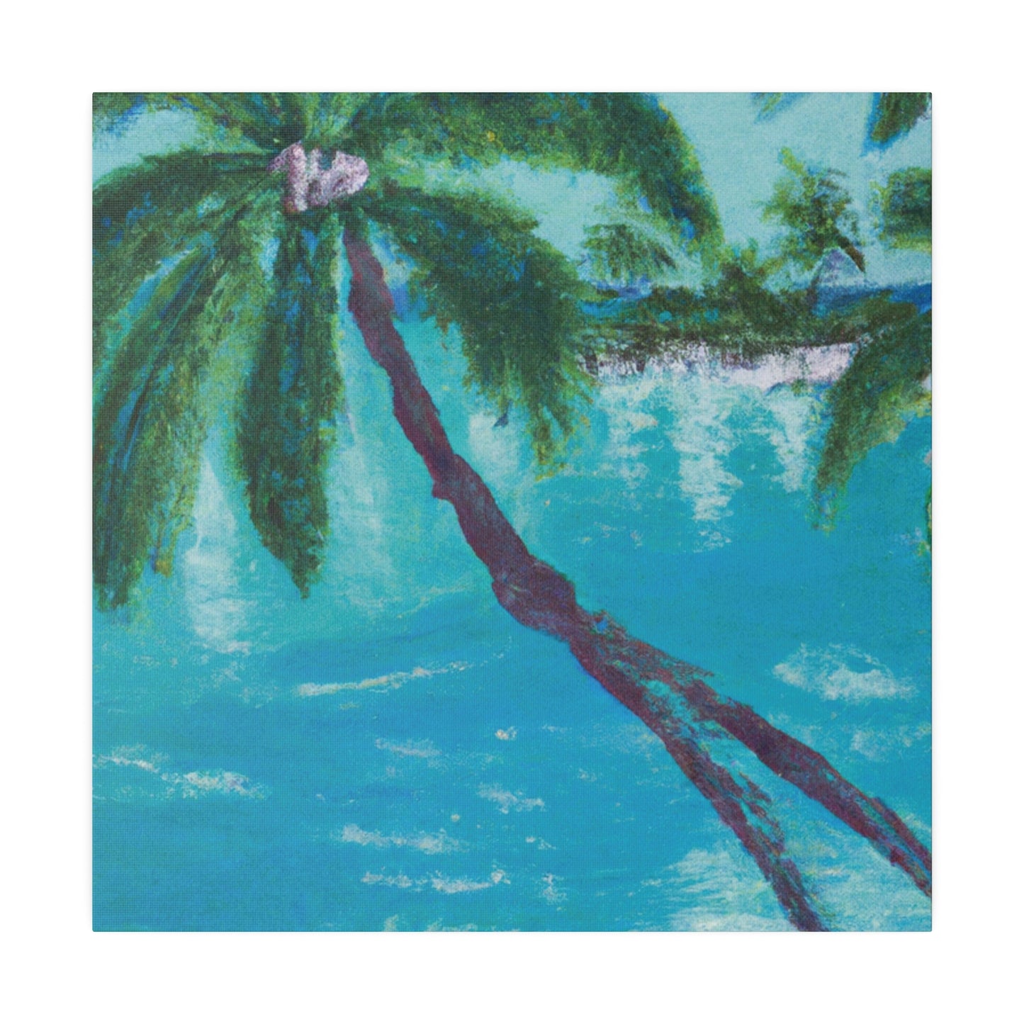 5392F - Bahamas Ocean Painting Print | Bahamas | Ocean | Beach | Poster | Home Decor | Wall Art | Canvas