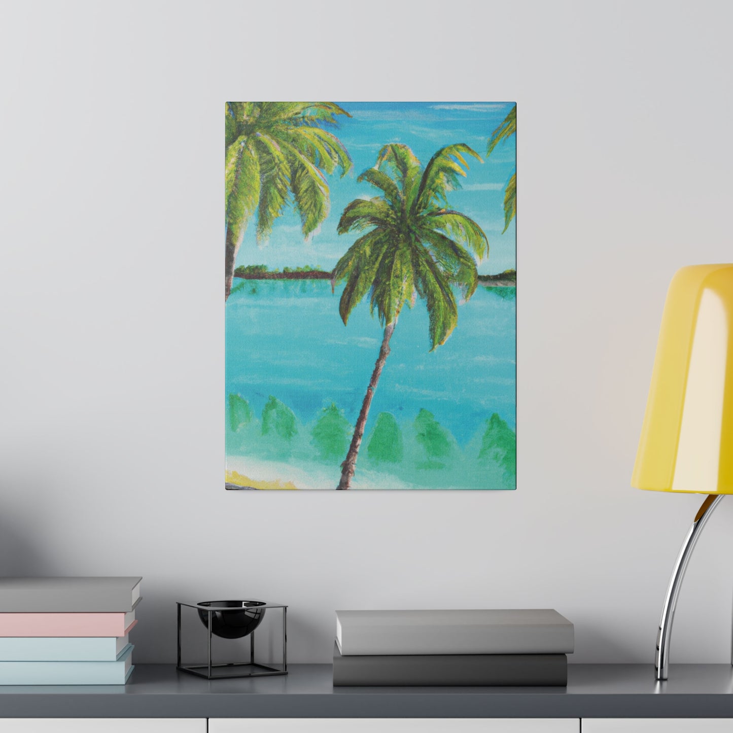 6598N - Bahamas Ocean Painting Print | Bahamas | Ocean | Beach | Poster | Home Decor | Wall Art | Canvas