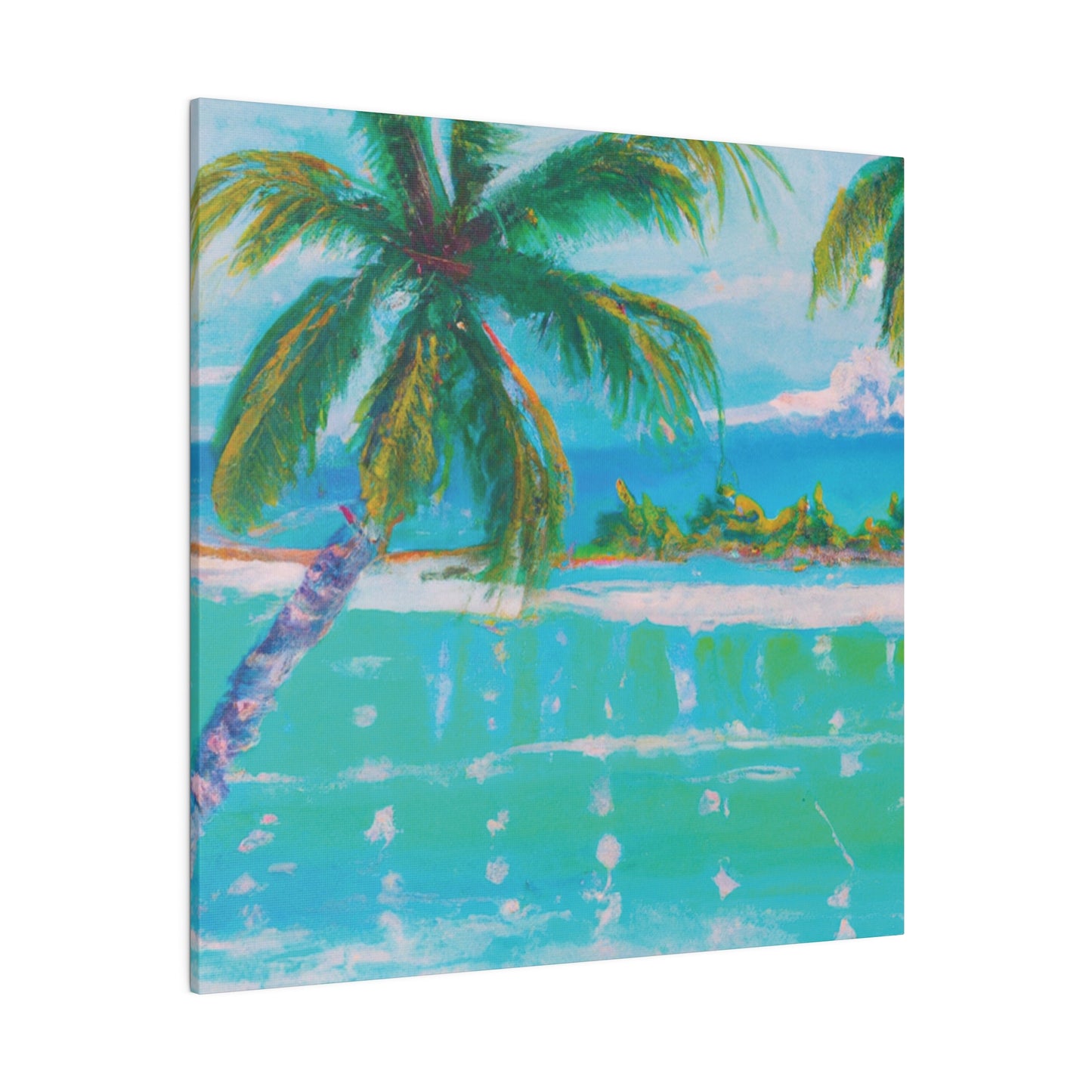 9452K - Bahamas Ocean Painting Print | Bahamas | Ocean | Beach | Poster | Home Decor | Wall Art | Canvas