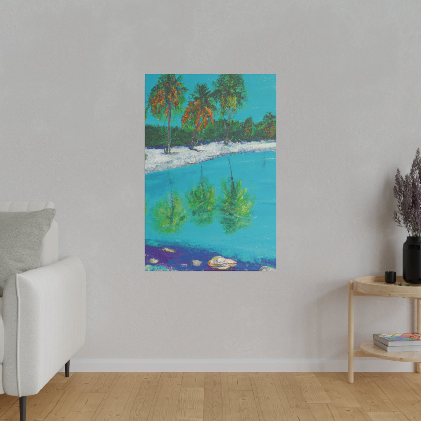 8297H - Bahamas Ocean Painting Print | Bahamas | Ocean | Beach | Poster | Home Decor | Wall Art | Canvas