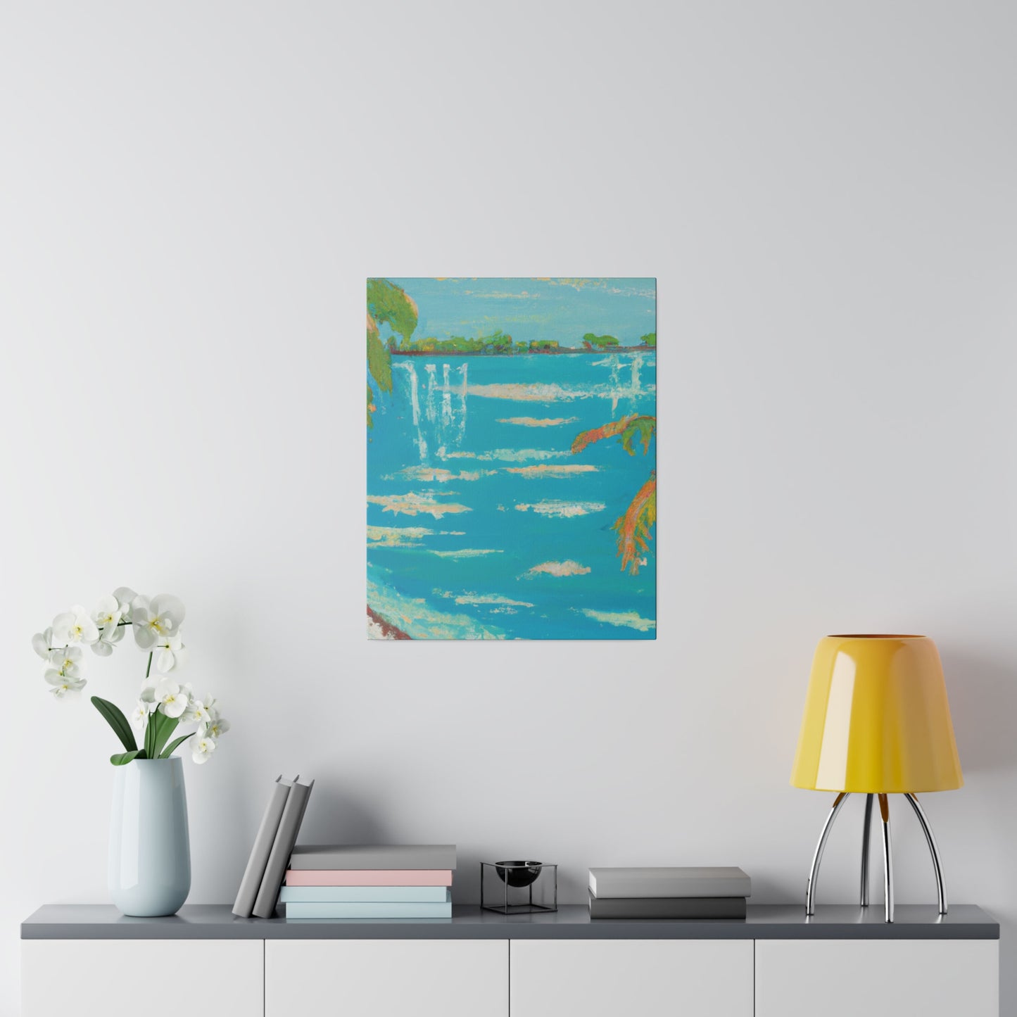 6820F - Bahamas Ocean Painting Print | Bahamas | Ocean | Beach | Poster | Home Decor | Wall Art | Canvas