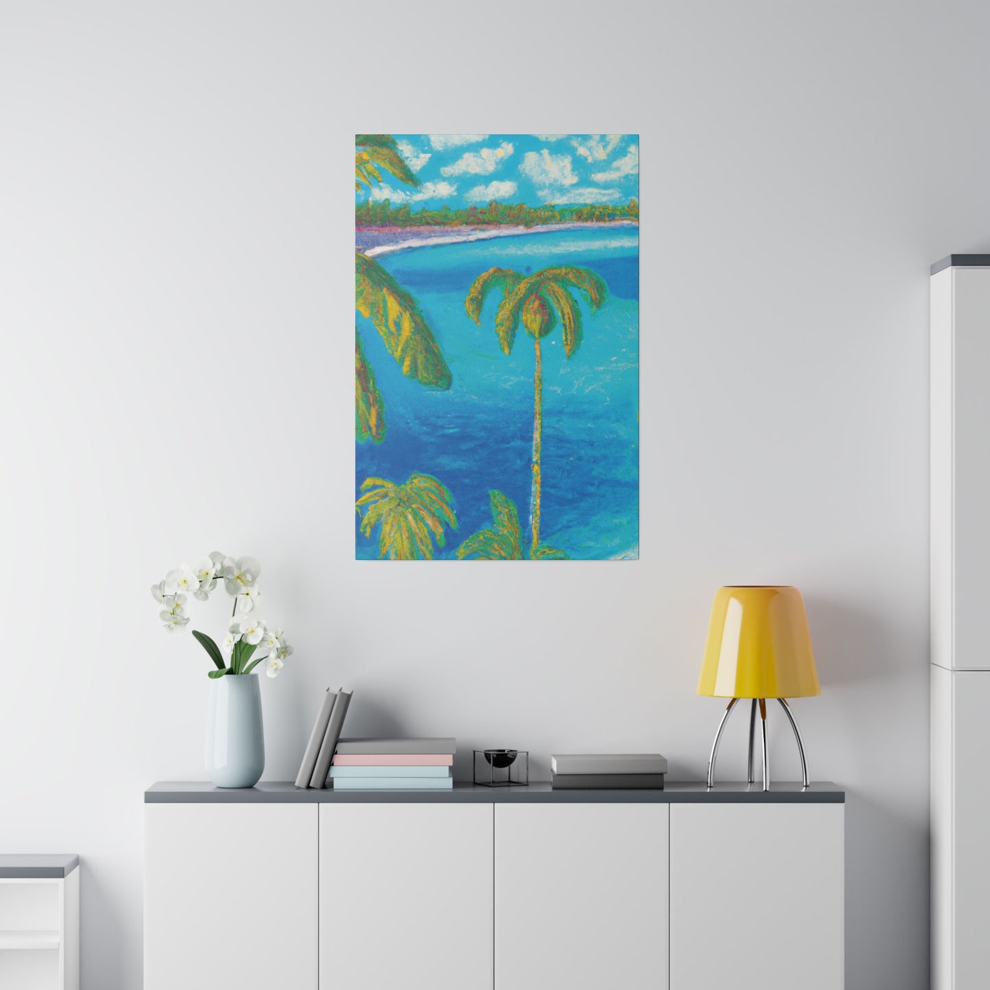 4651B - Bahamas Ocean Painting Print | Bahamas | Ocean | Beach | Poster | Home Decor | Wall Art | Canvas