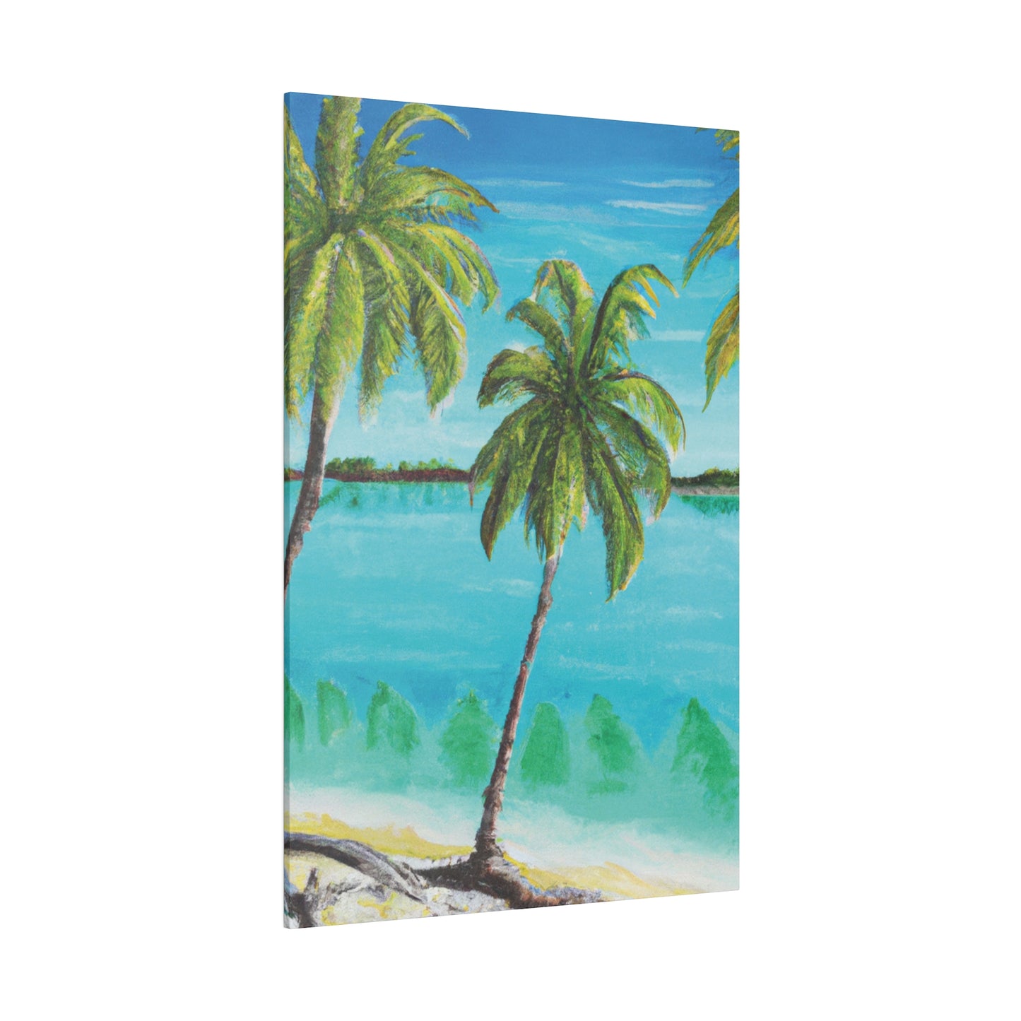 6598N - Bahamas Ocean Painting Print | Bahamas | Ocean | Beach | Poster | Home Decor | Wall Art | Canvas