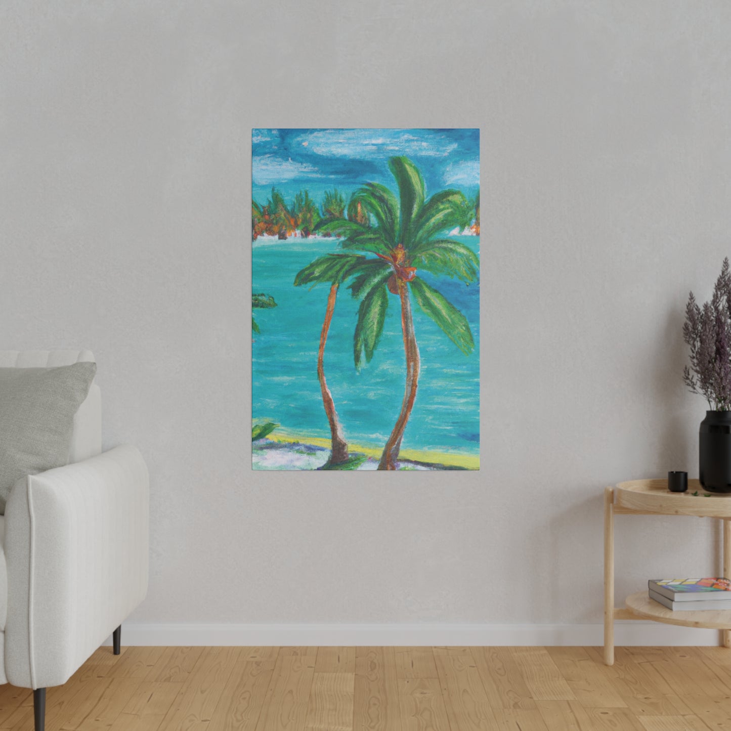 8299I - Bahamas Ocean Painting Print | Bahamas | Ocean | Beach | Poster | Home Decor | Wall Art | Canvas