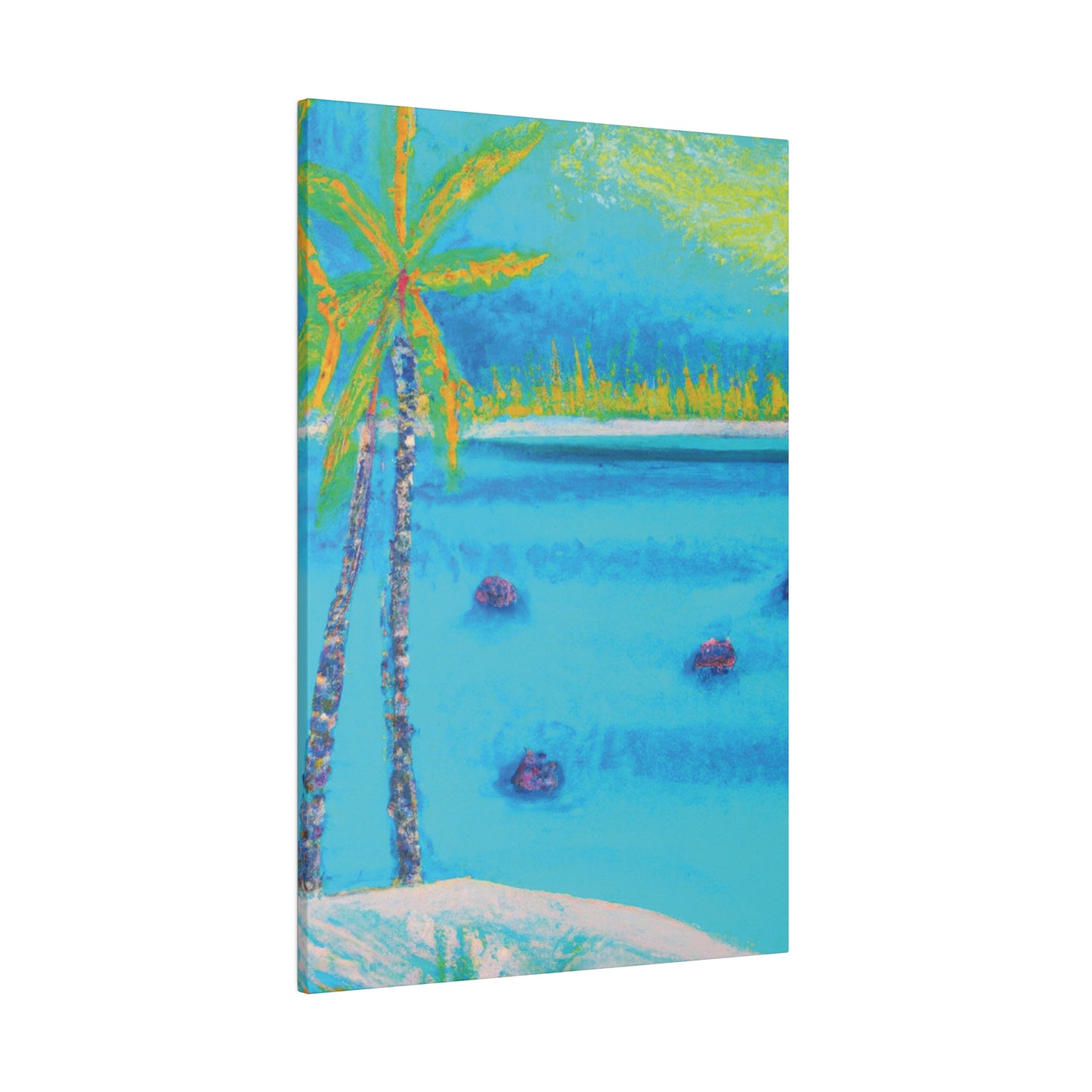 2937T - Bahamas Ocean Painting Print | Bahamas | Ocean | Beach | Poster | Home Decor | Wall Art | Canvas