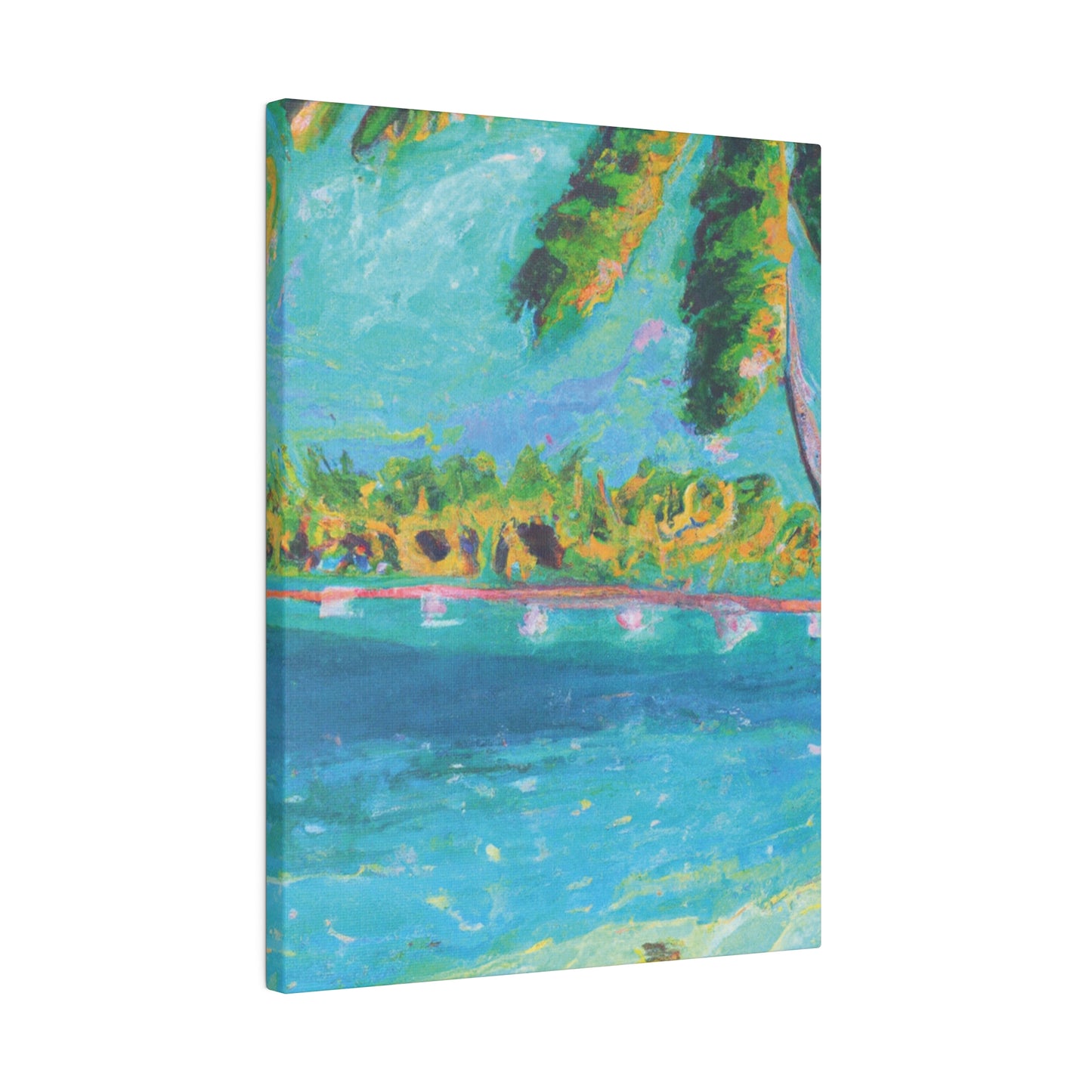 4831J - Bahamas Ocean Painting Print | Bahamas | Ocean | Beach | Poster | Home Decor | Wall Art | Canvas
