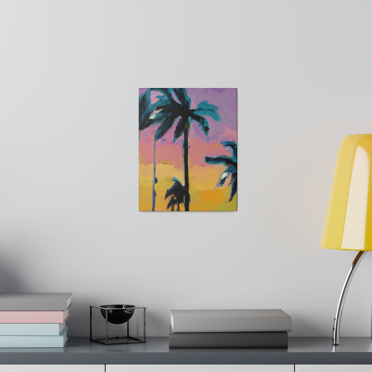 510K - Miami Beach Sunset Painting Print | Miami | Beach | Sunset | Poster | Home Decor | Wall Art | Canvas