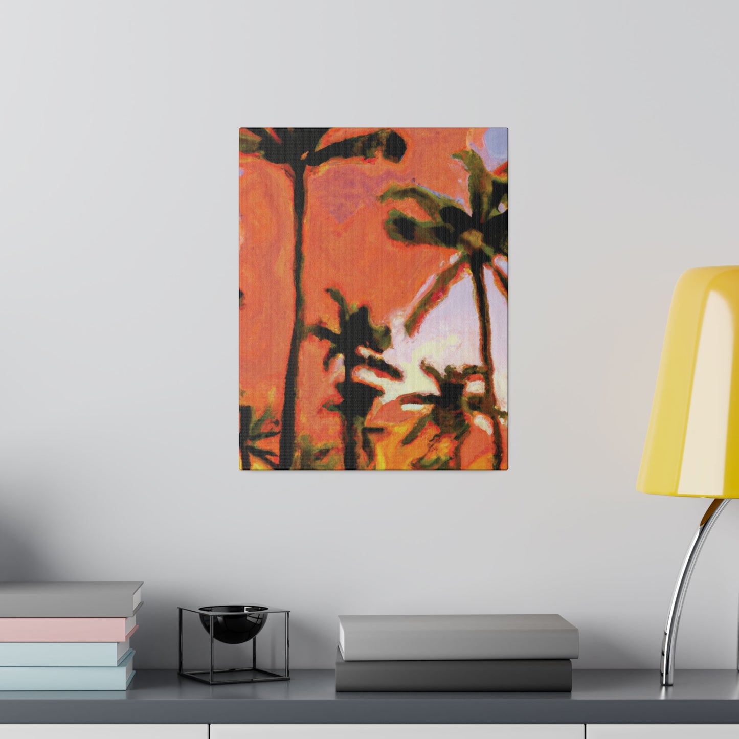 7177X - Miami Beach Sunset Painting Print | Miami | Beach | Sunset | Poster | Home Decor | Wall Art | Canvas