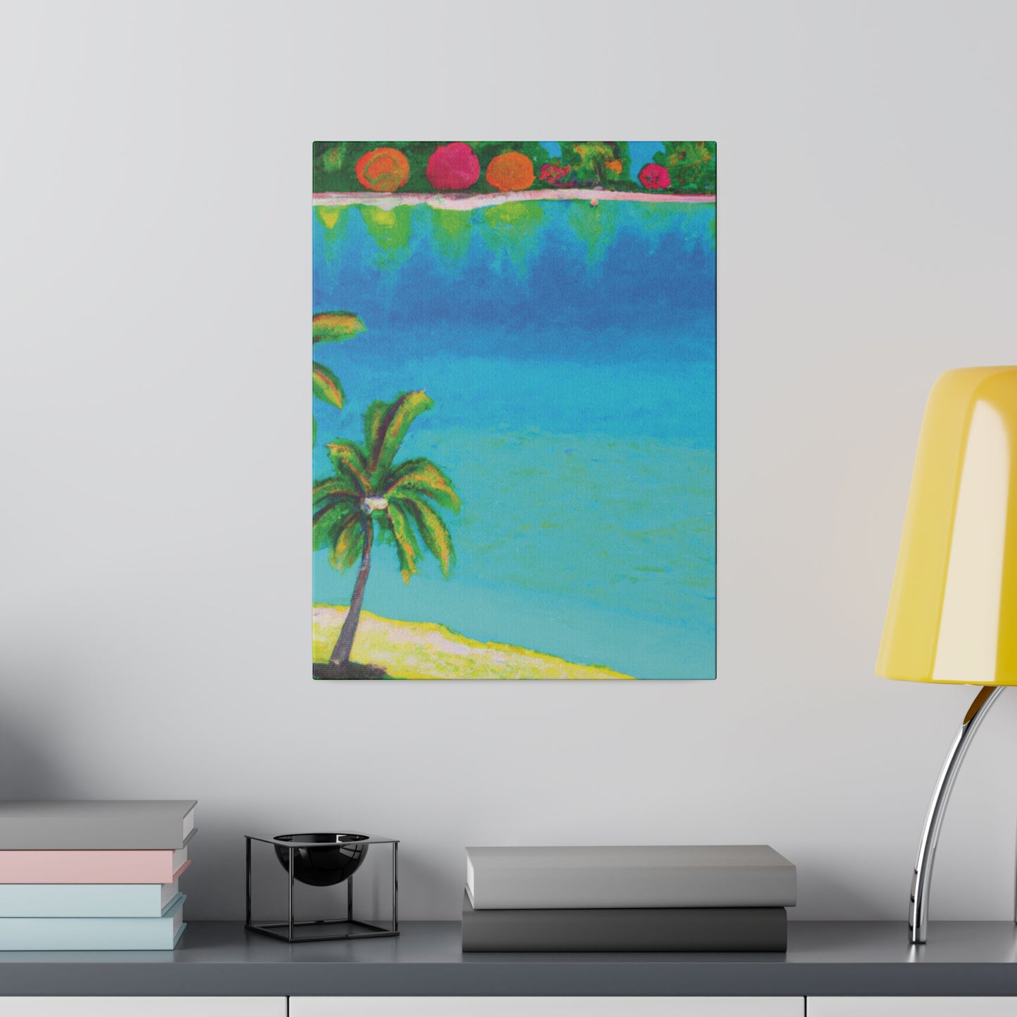 6816J - Bahamas Ocean Painting Print | Bahamas | Ocean | Beach | Poster | Home Decor | Wall Art | Canvas