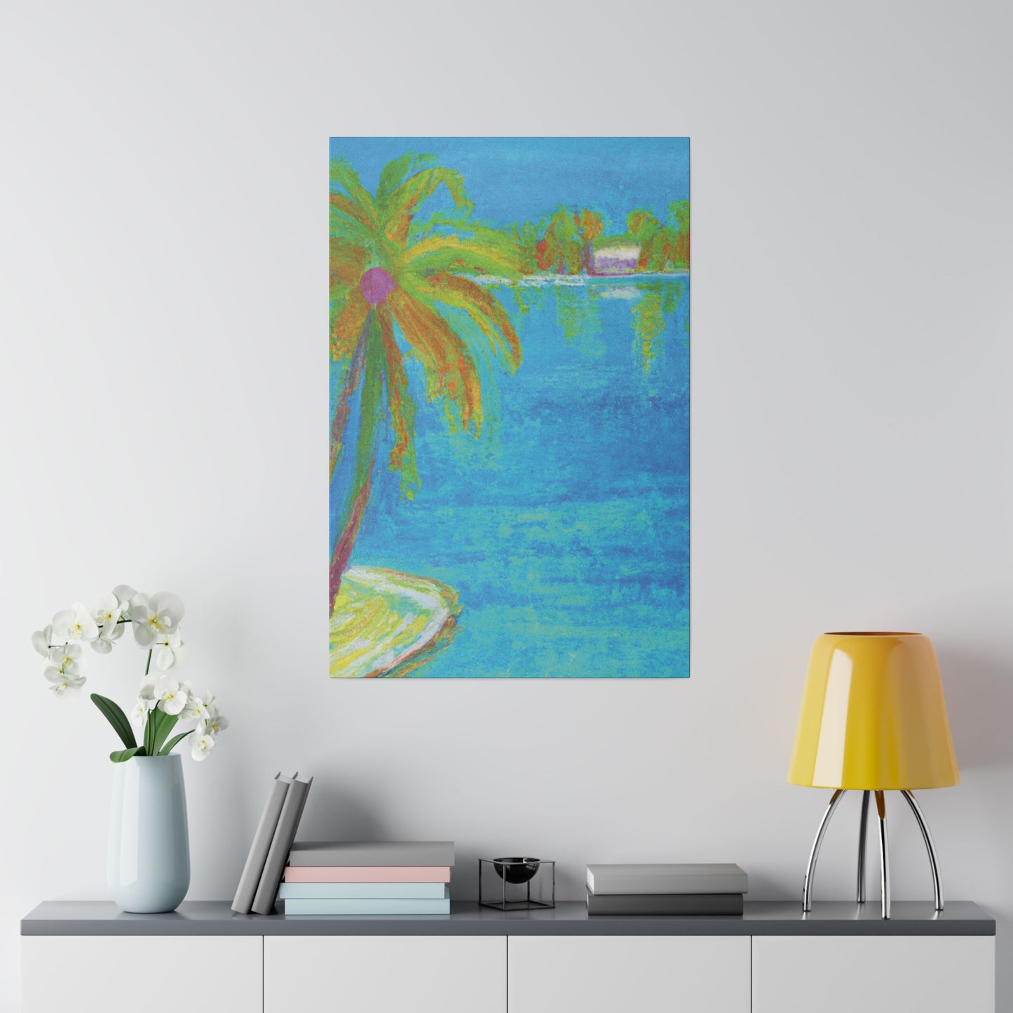 7245E - Bahamas Ocean Painting Print | Bahamas | Ocean | Beach | Poster | Home Decor | Wall Art | Canvas