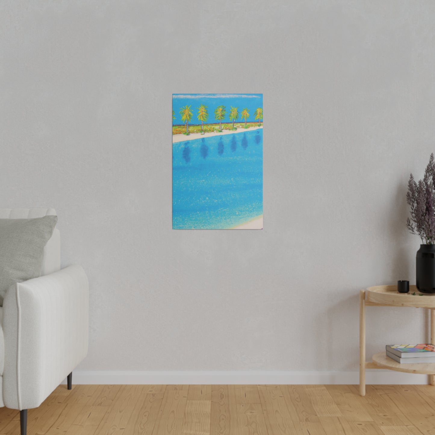 3877G - Bahamas Ocean Painting Print | Bahamas | Ocean | Beach | Poster | Home Decor | Wall Art | Canvas