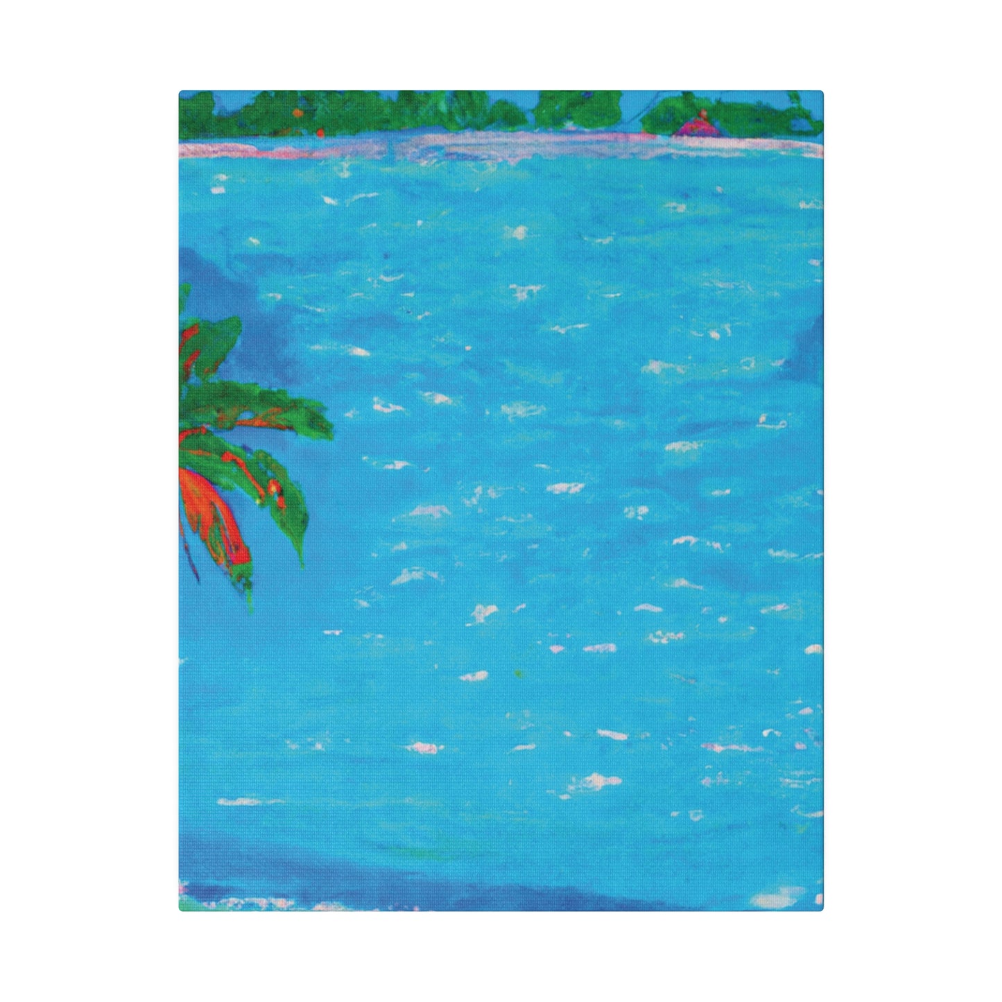 5286G - Bahamas Ocean Painting Print | Bahamas | Ocean | Beach | Poster | Home Decor | Wall Art | Canvas