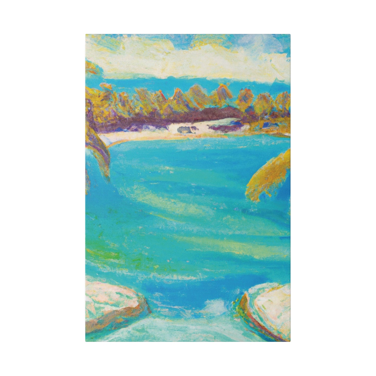 5706H - Bahamas Ocean Painting Print | Bahamas | Ocean | Beach | Poster | Home Decor | Wall Art | Canvas