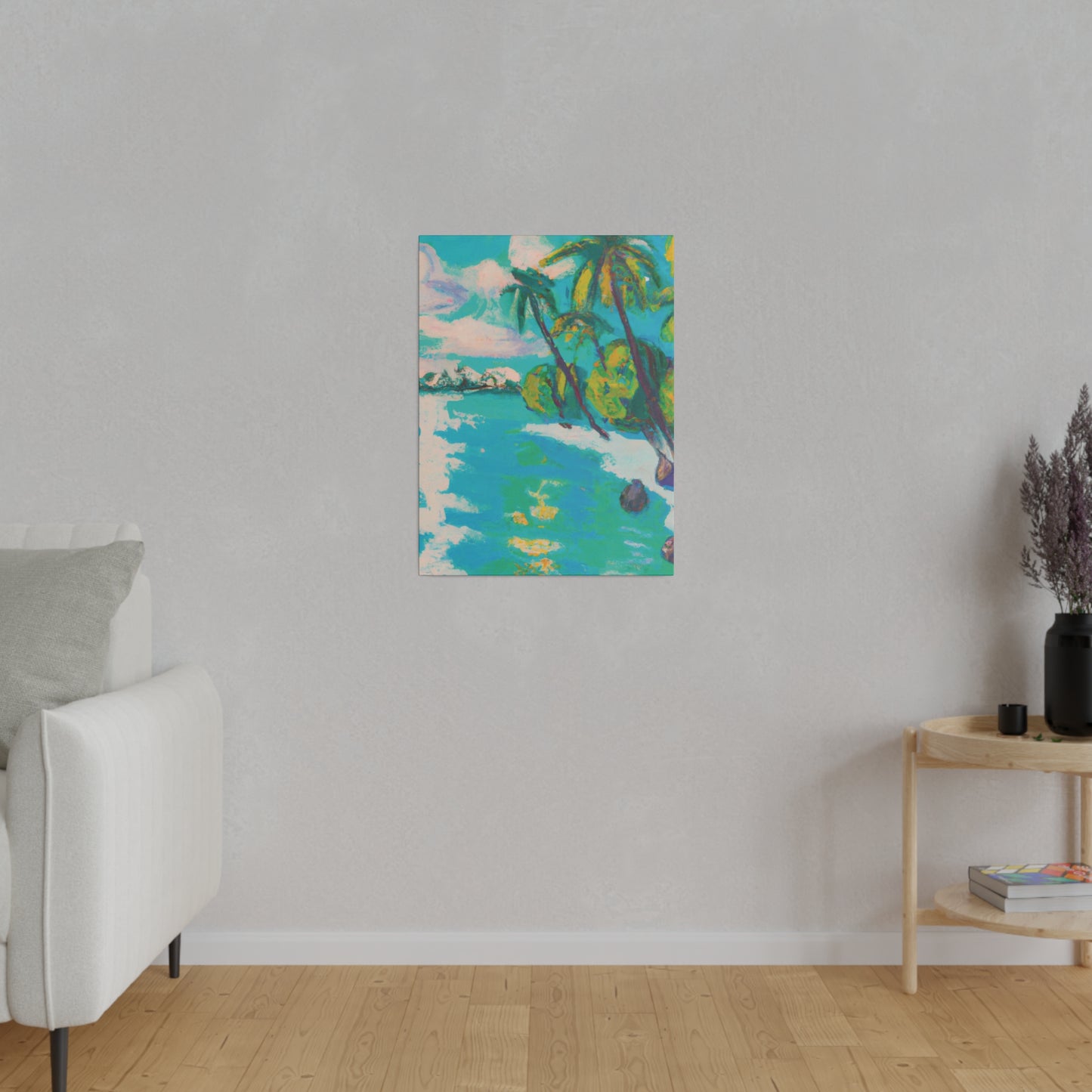 1787U - Bahamas Ocean Painting Print | Bahamas | Ocean | Beach | Poster | Home Decor | Wall Art | Canvas