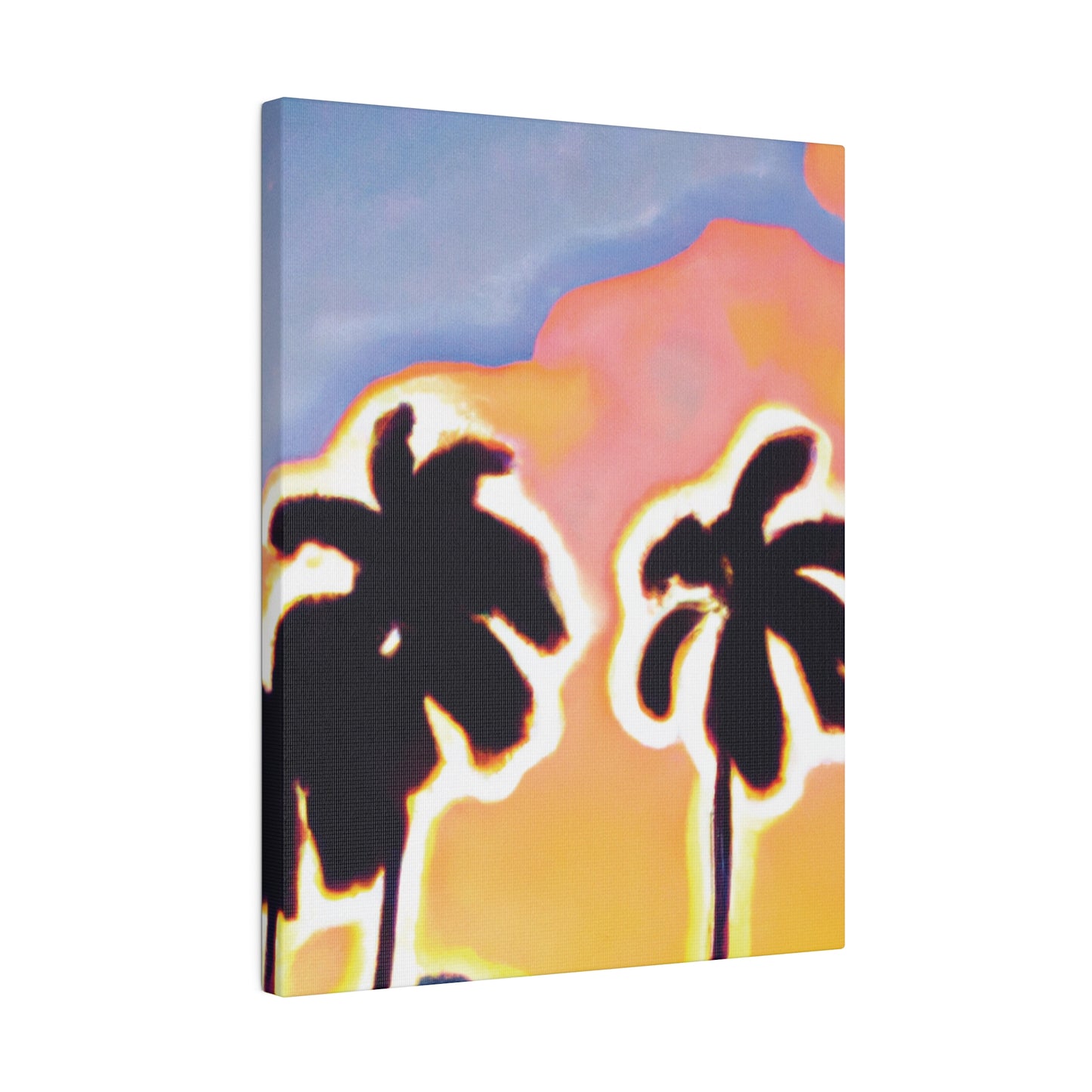 2766U - Miami Beach Sunset Painting Print | Miami | Beach | Sunset | Poster | Home Decor | Wall Art | Canvas