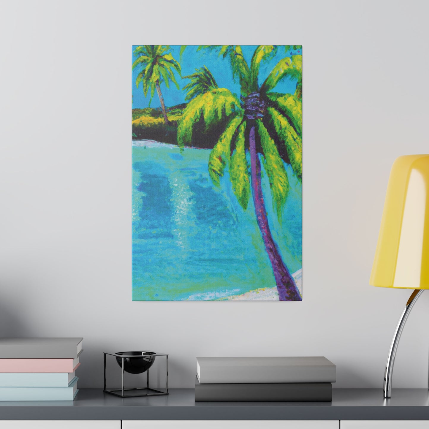 732J - Bahamas Ocean Painting Print | Bahamas | Ocean | Beach | Poster | Home Decor | Wall Art | Canvas