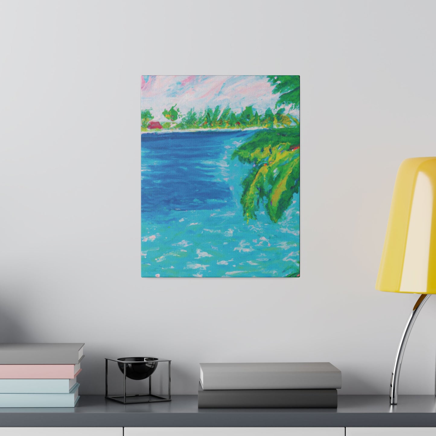 3265X - Bahamas Ocean Painting Print | Bahamas | Ocean | Beach | Poster | Home Decor | Wall Art | Canvas