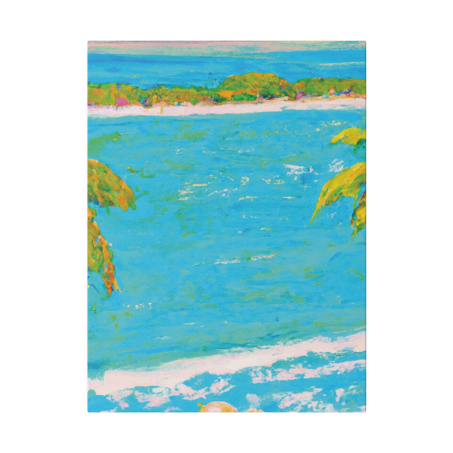 4783Z - Bahamas Ocean Painting Print | Bahamas | Ocean | Beach | Poster | Home Decor | Wall Art | Canvas