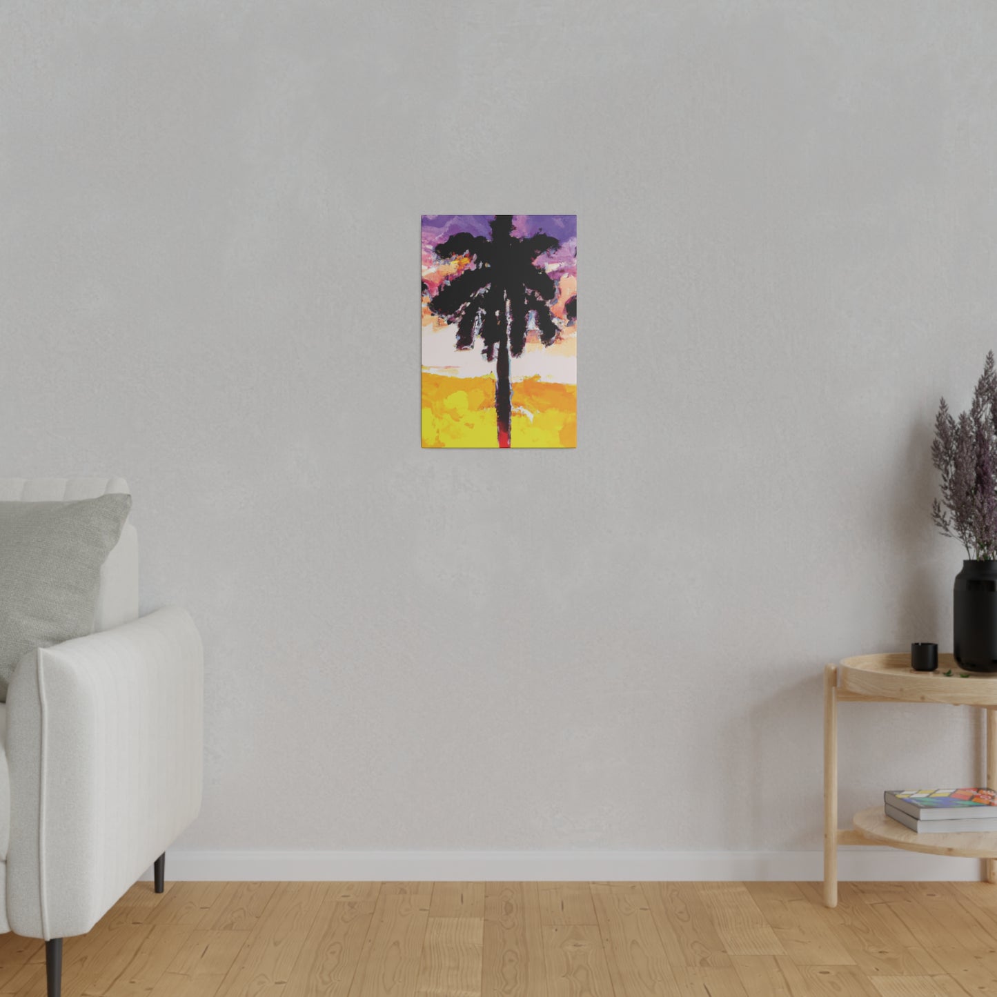 6392A - Miami Beach Sunset Painting Print | Miami | Beach | Sunset | Poster | Home Decor | Wall Art | Canvas