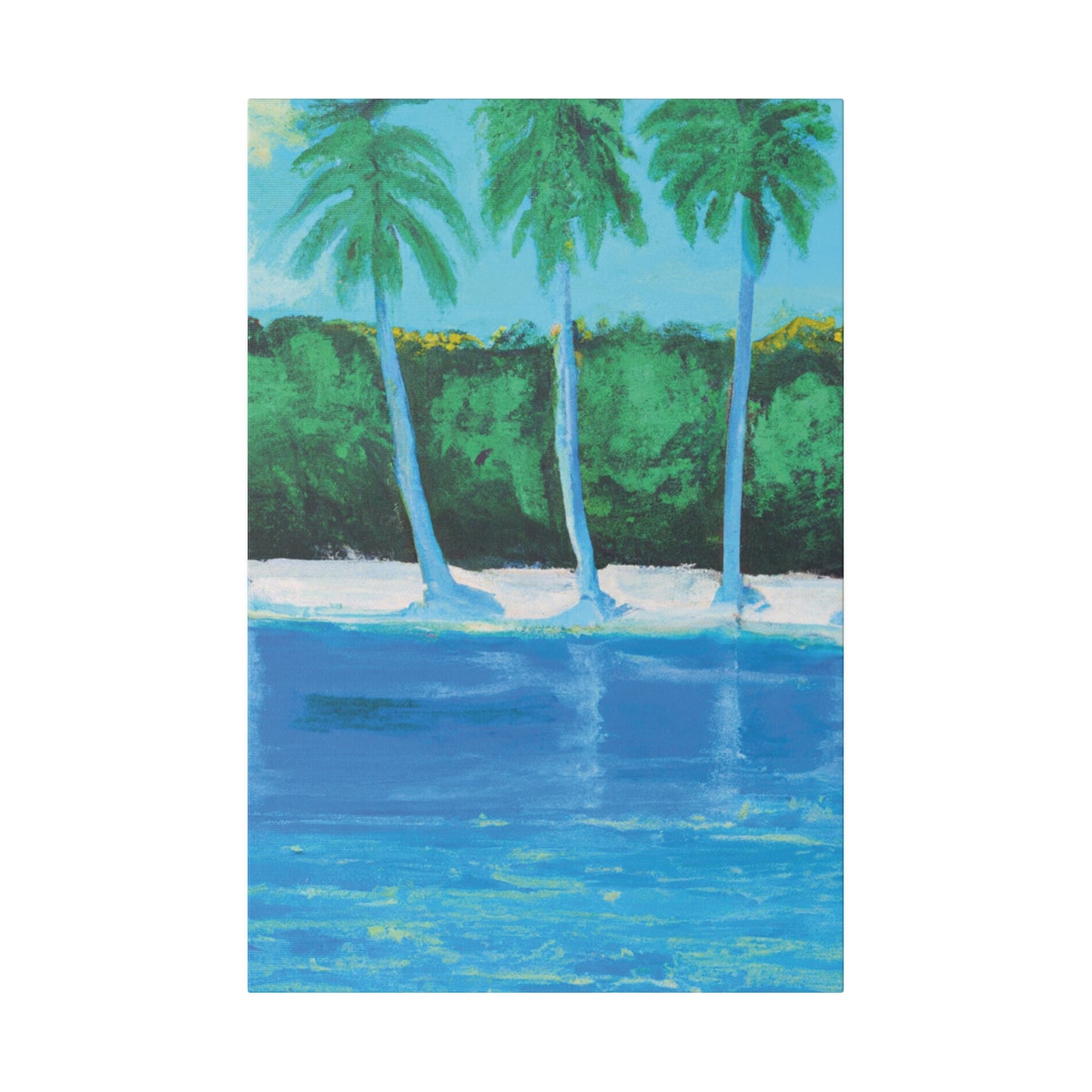 5467L - Bahamas Ocean Painting Print | Bahamas | Ocean | Beach | Poster | Home Decor | Wall Art | Canvas