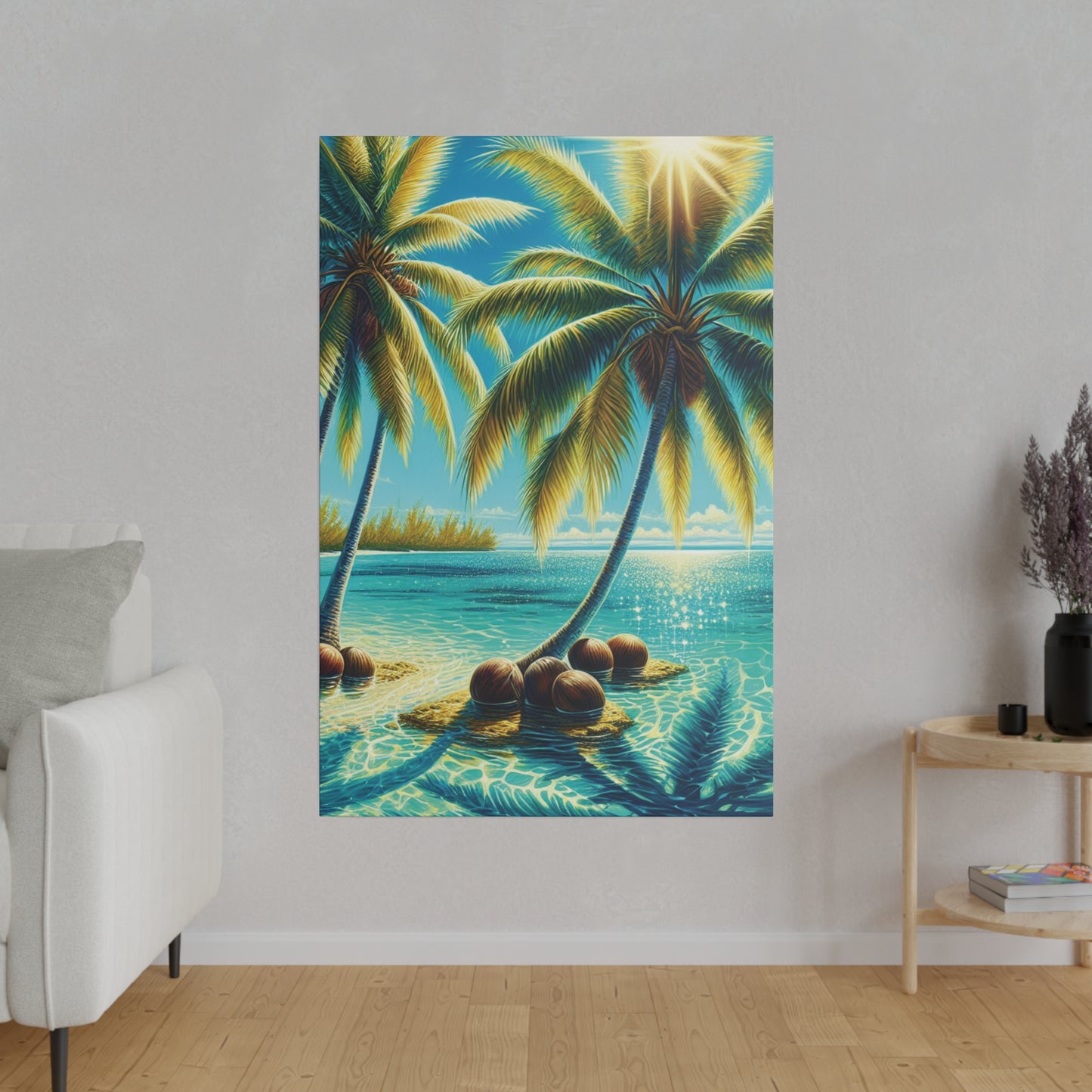 8231M - Bahamas Ocean Painting Print | Bahamas | Ocean | Beach | Poster | Home Decor | Wall Art | Canvas