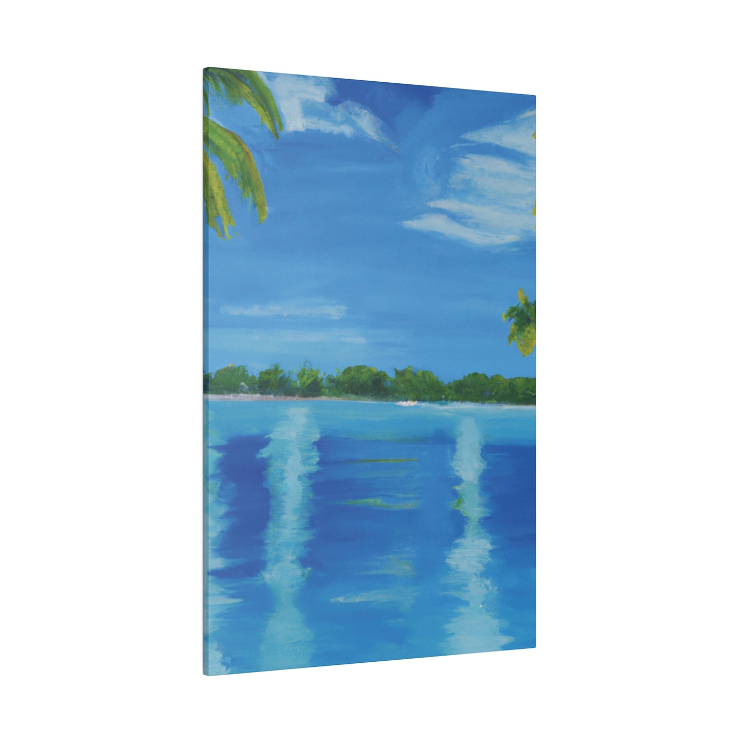 6876O - Bahamas Ocean Painting Print | Bahamas | Ocean | Beach | Poster | Home Decor | Wall Art | Canvas