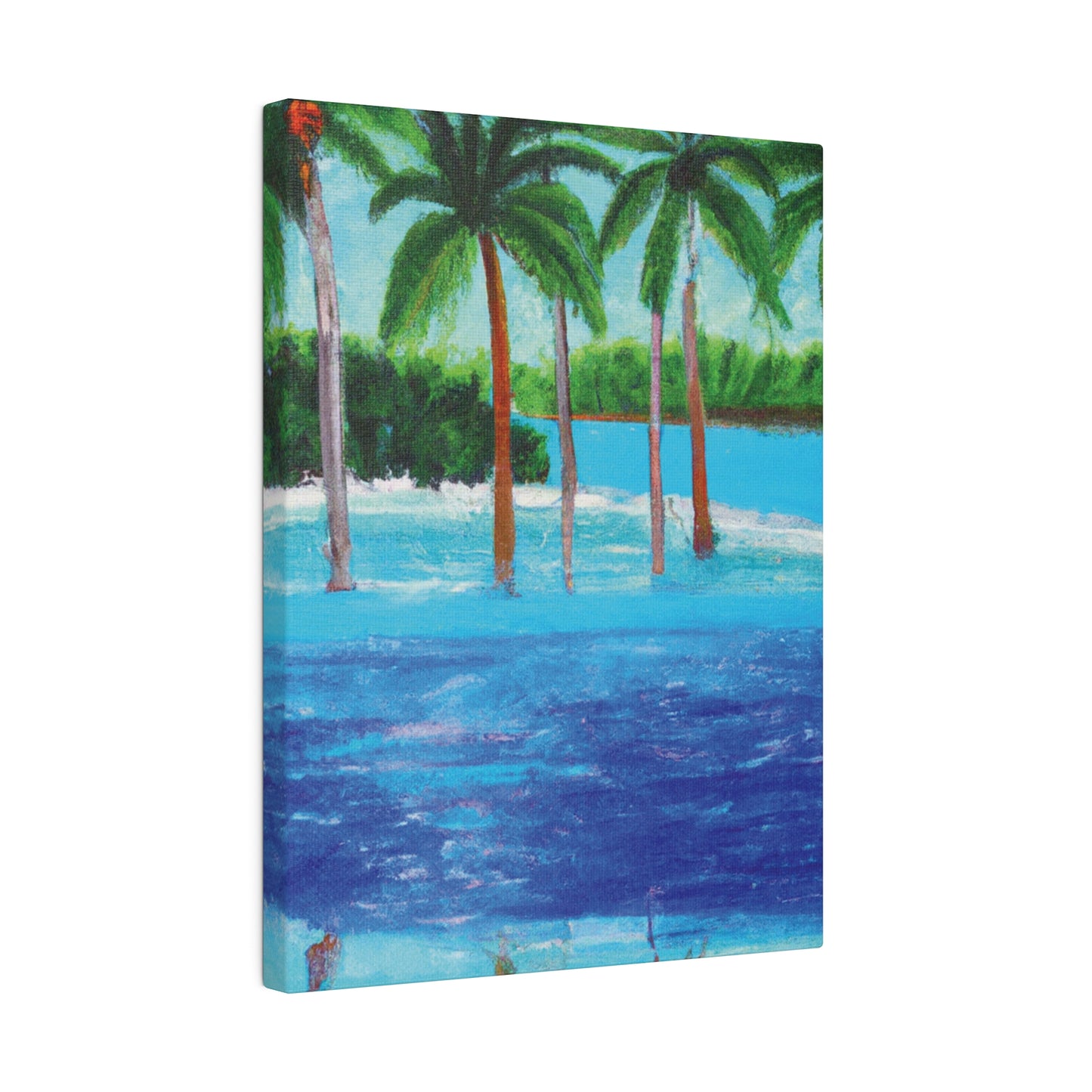 4563X - Bahamas Ocean Painting Print | Bahamas | Ocean | Beach | Poster | Home Decor | Wall Art | Canvas