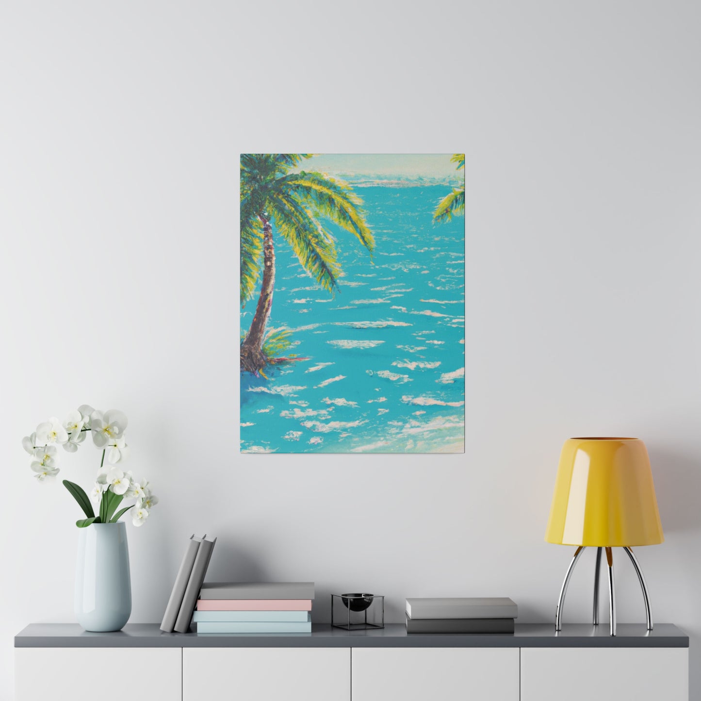 9501E - Bahamas Ocean Painting Print | Bahamas | Ocean | Beach | Poster | Home Decor | Wall Art | Canvas