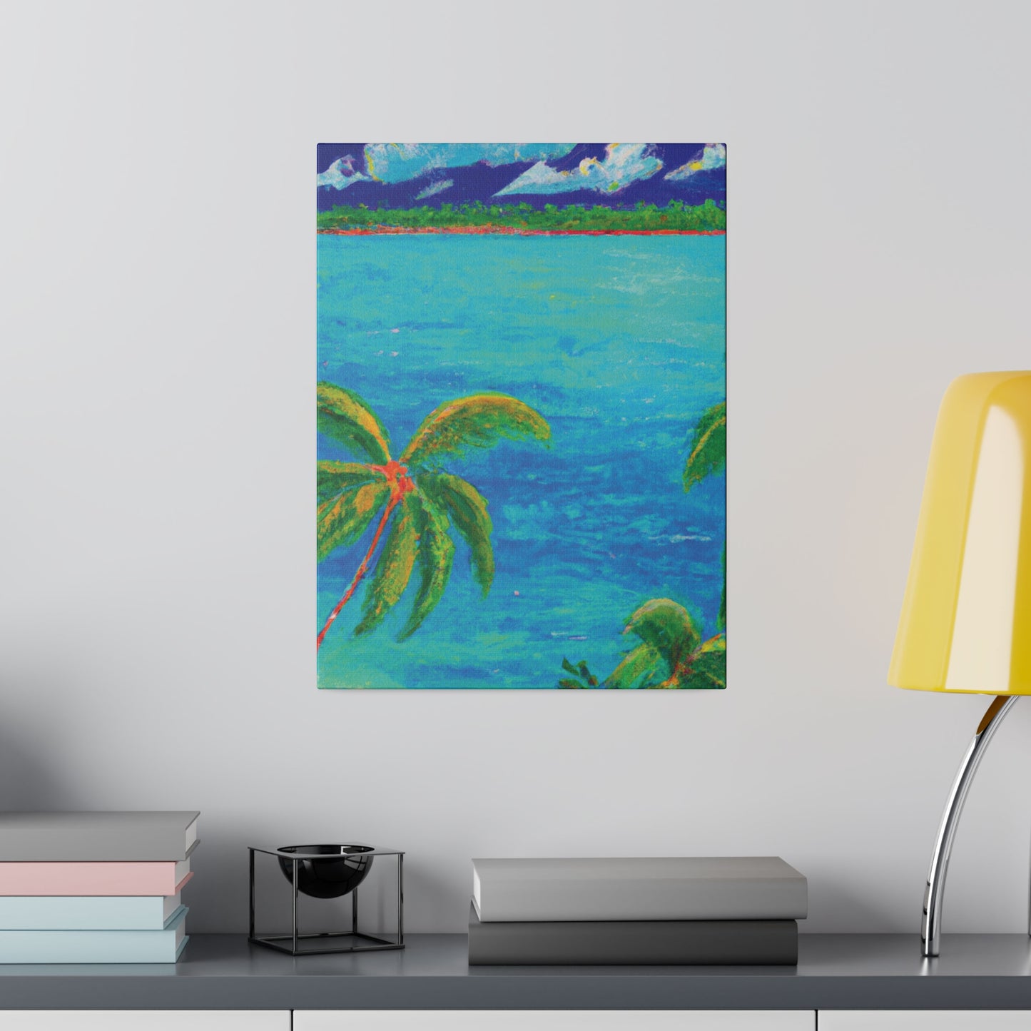 5654U - Bahamas Ocean Painting Print | Bahamas | Ocean | Beach | Poster | Home Decor | Wall Art | Canvas