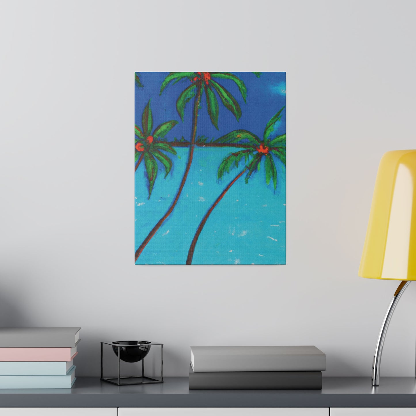 9305W - Bahamas Ocean Painting Print | Bahamas | Ocean | Beach | Poster | Home Decor | Wall Art | Canvas