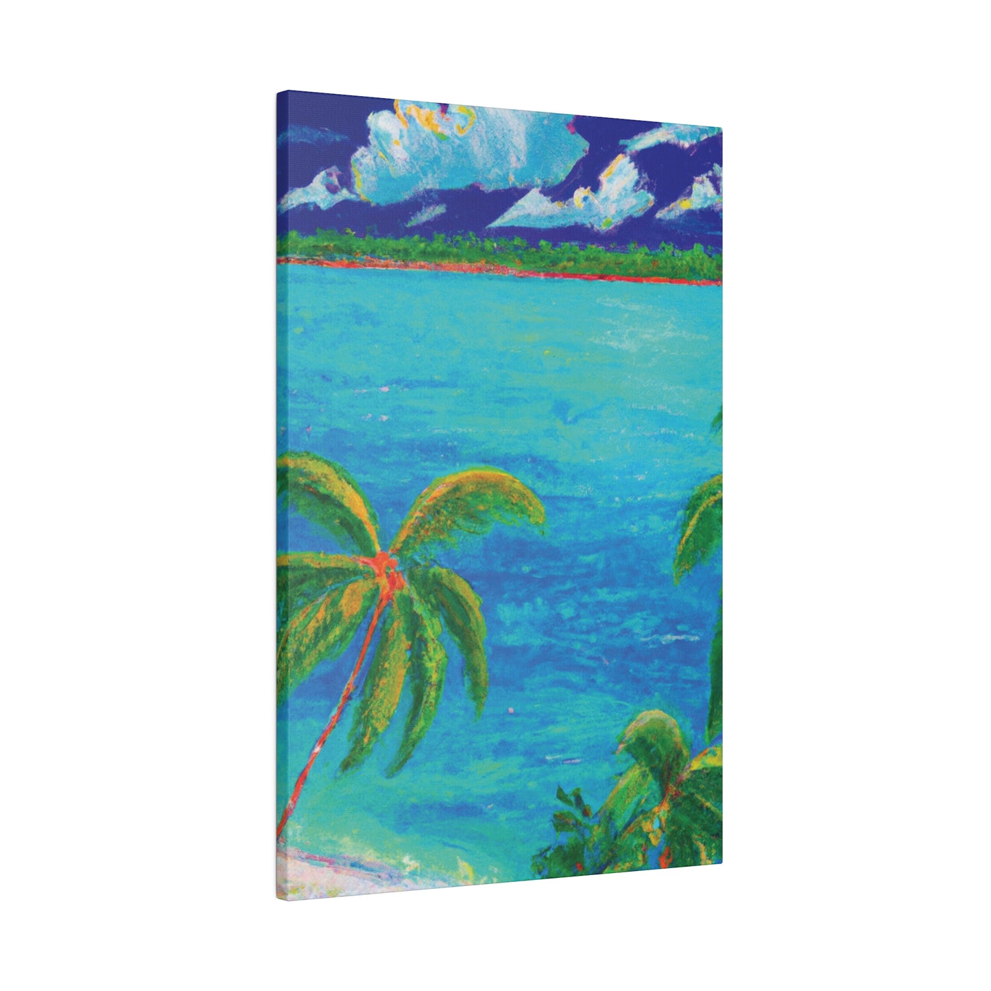 5654U - Bahamas Ocean Painting Print | Bahamas | Ocean | Beach | Poster | Home Decor | Wall Art | Canvas