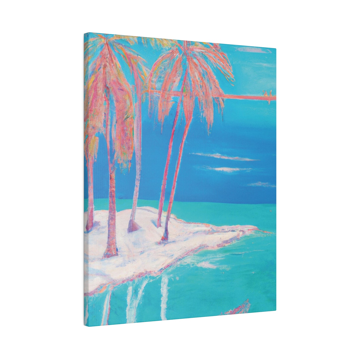 3162K - Bahamas Ocean Painting Print | Bahamas | Ocean | Beach | Poster | Home Decor | Wall Art | Canvas